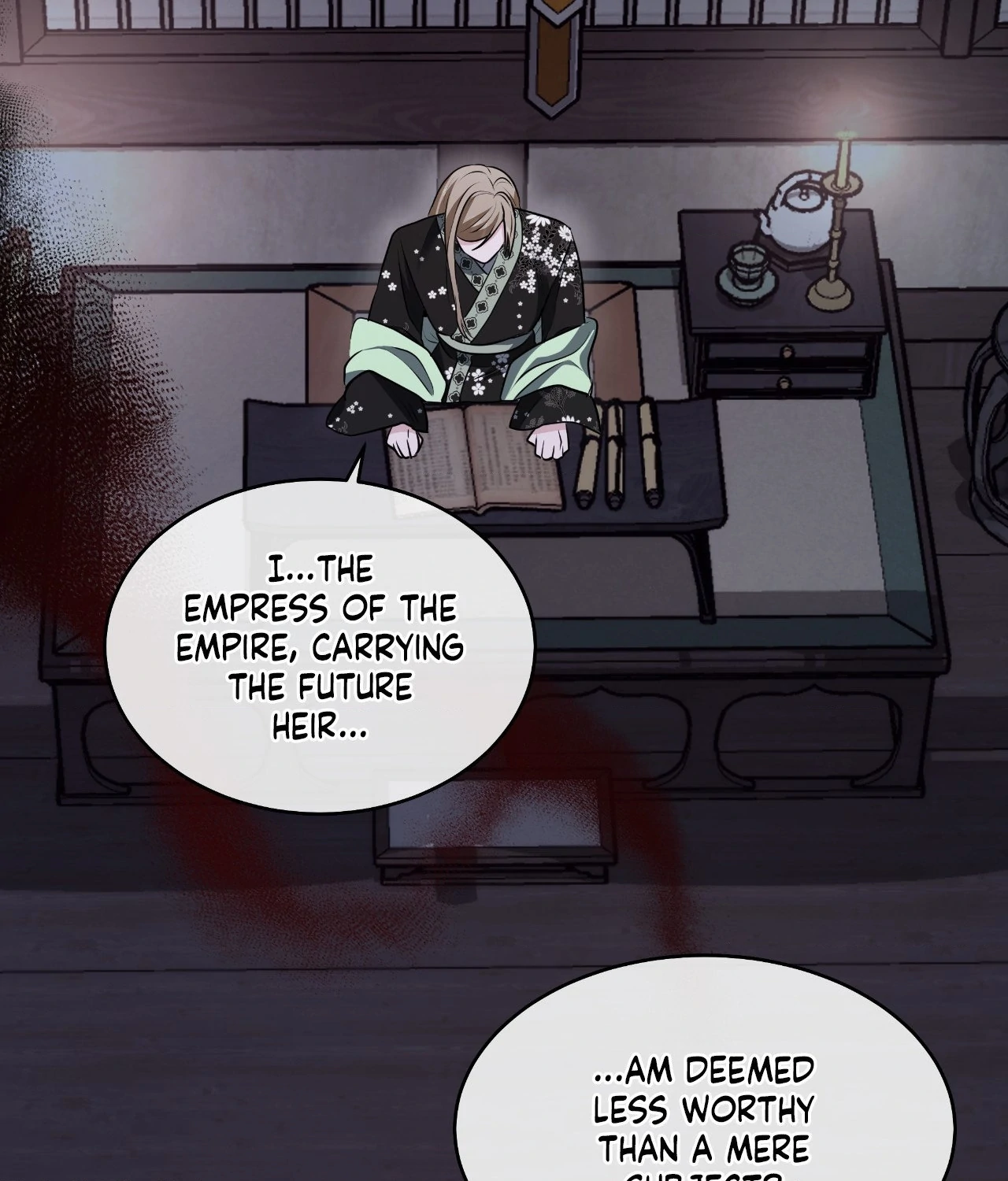 Sleeves Stained in Blood [Official] - Episode 35 manhwa