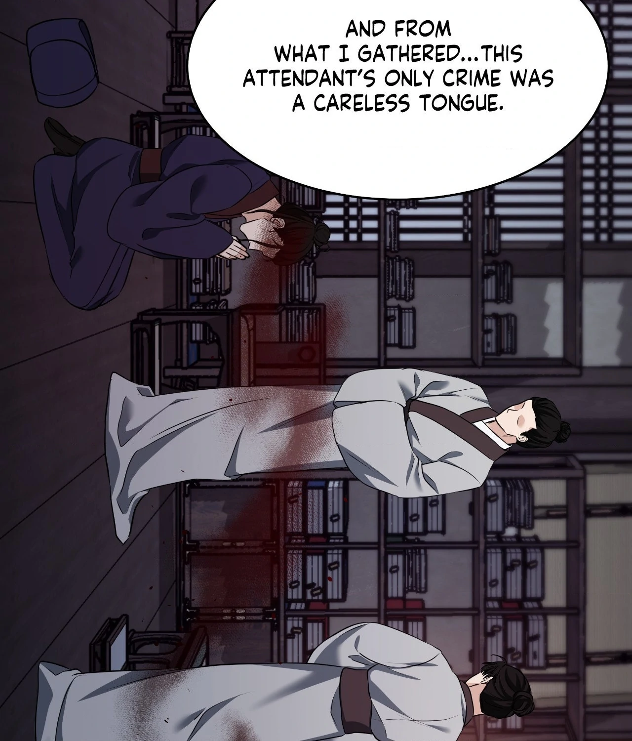Sleeves Stained in Blood [Official] - Episode 35 manhwa