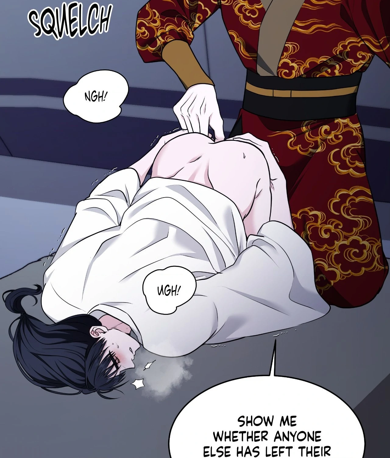 Sleeves Stained in Blood [Official] - Episode 36 manhwa