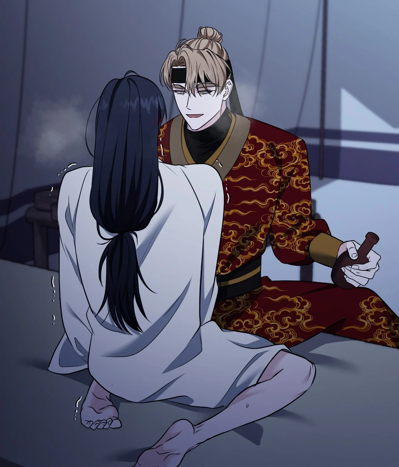 Sleeves Stained in Blood [Official] - Episode 36 manhwa