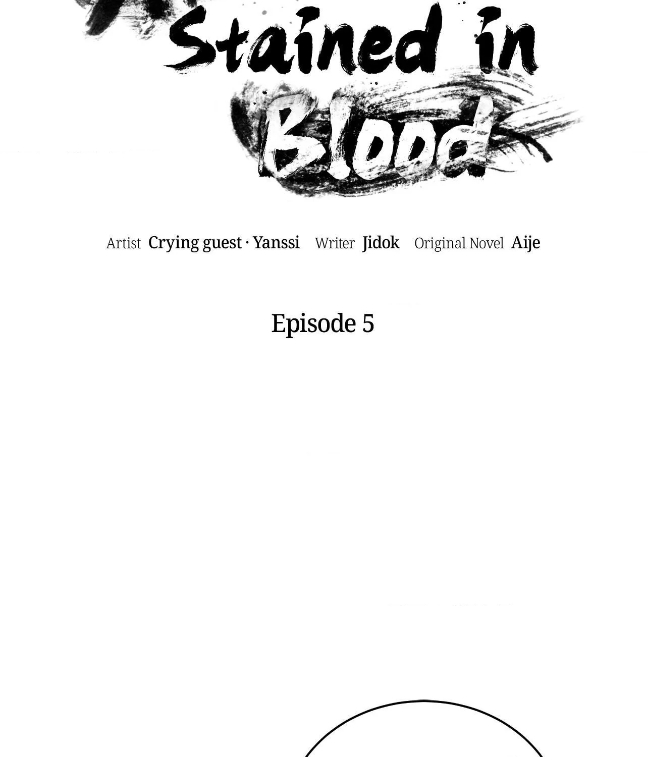 Sleeves Stained in Blood [Official] - Episode 5 manhwa