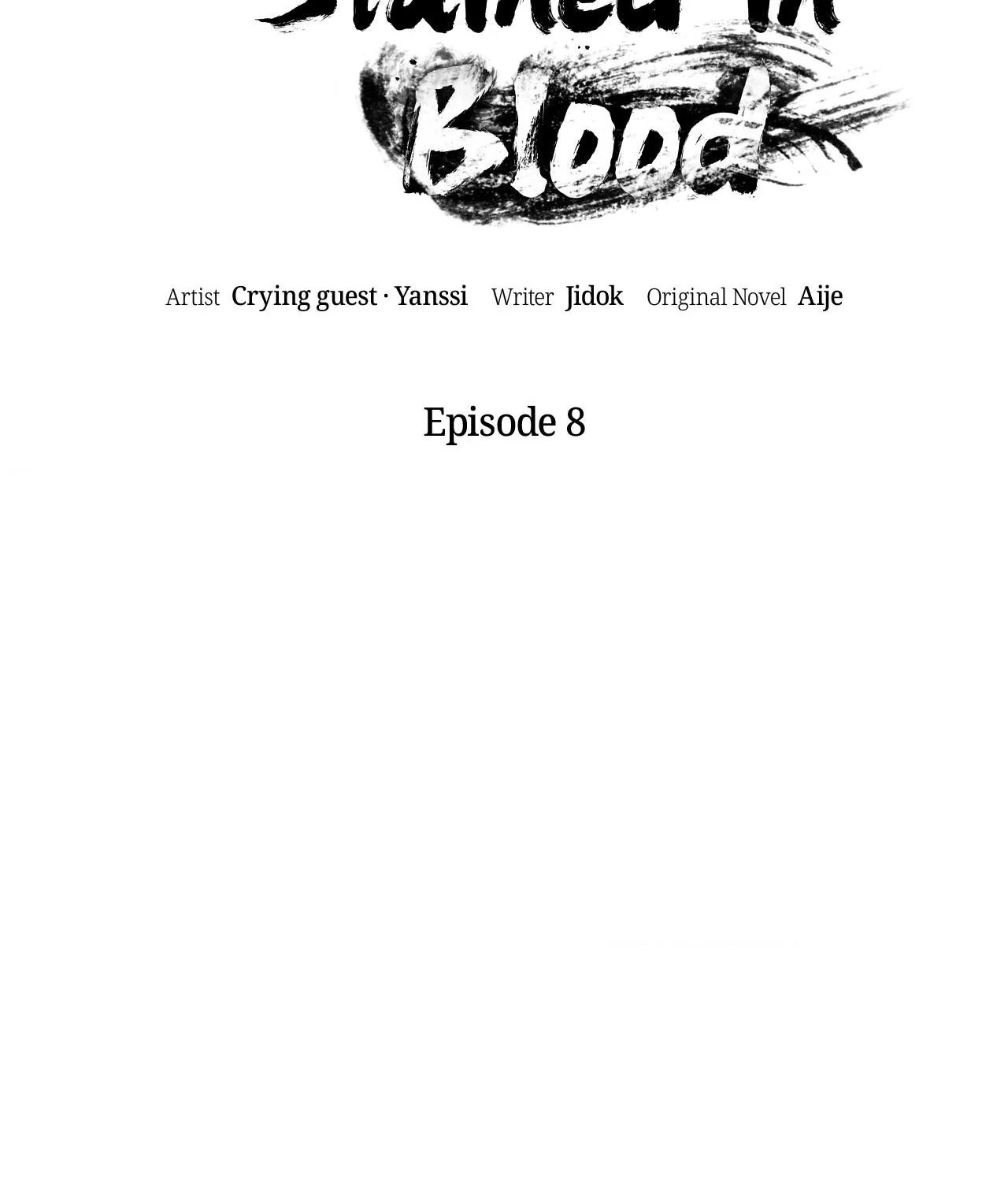 Sleeves Stained in Blood [Official] - Episode 8 manhwa