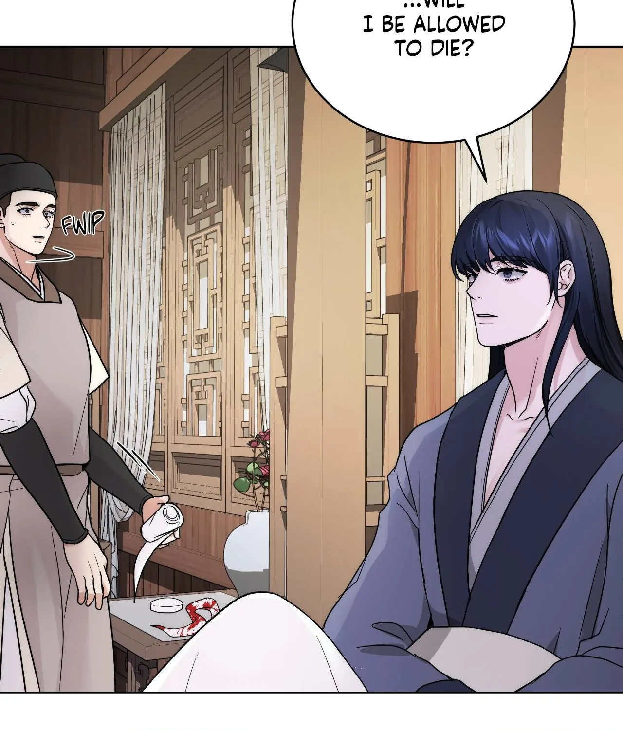 Sleeves Stained in Blood [Official] - Episode 9 manhwa