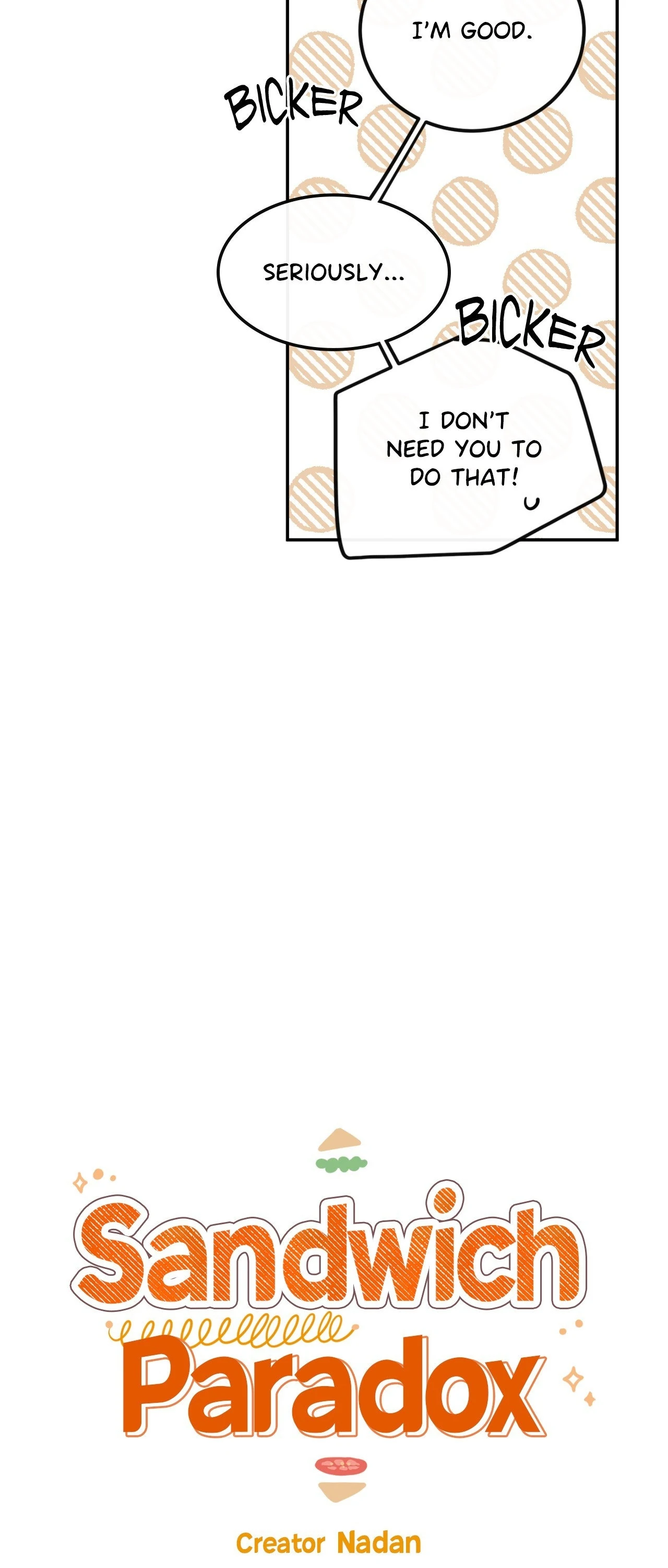 Sandwich Paradox [Official] - Chapter 6 manhwa