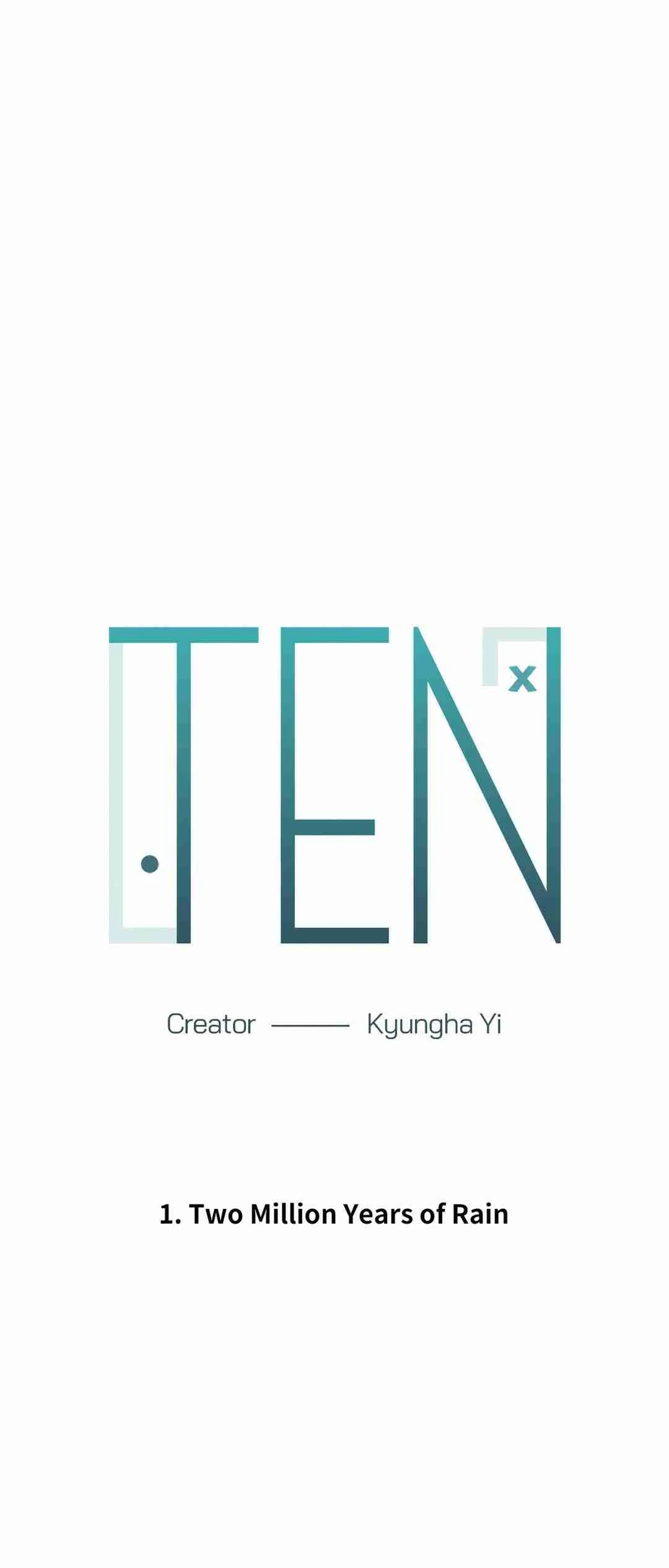 TEN [Official] - Chapter 1 manhwa