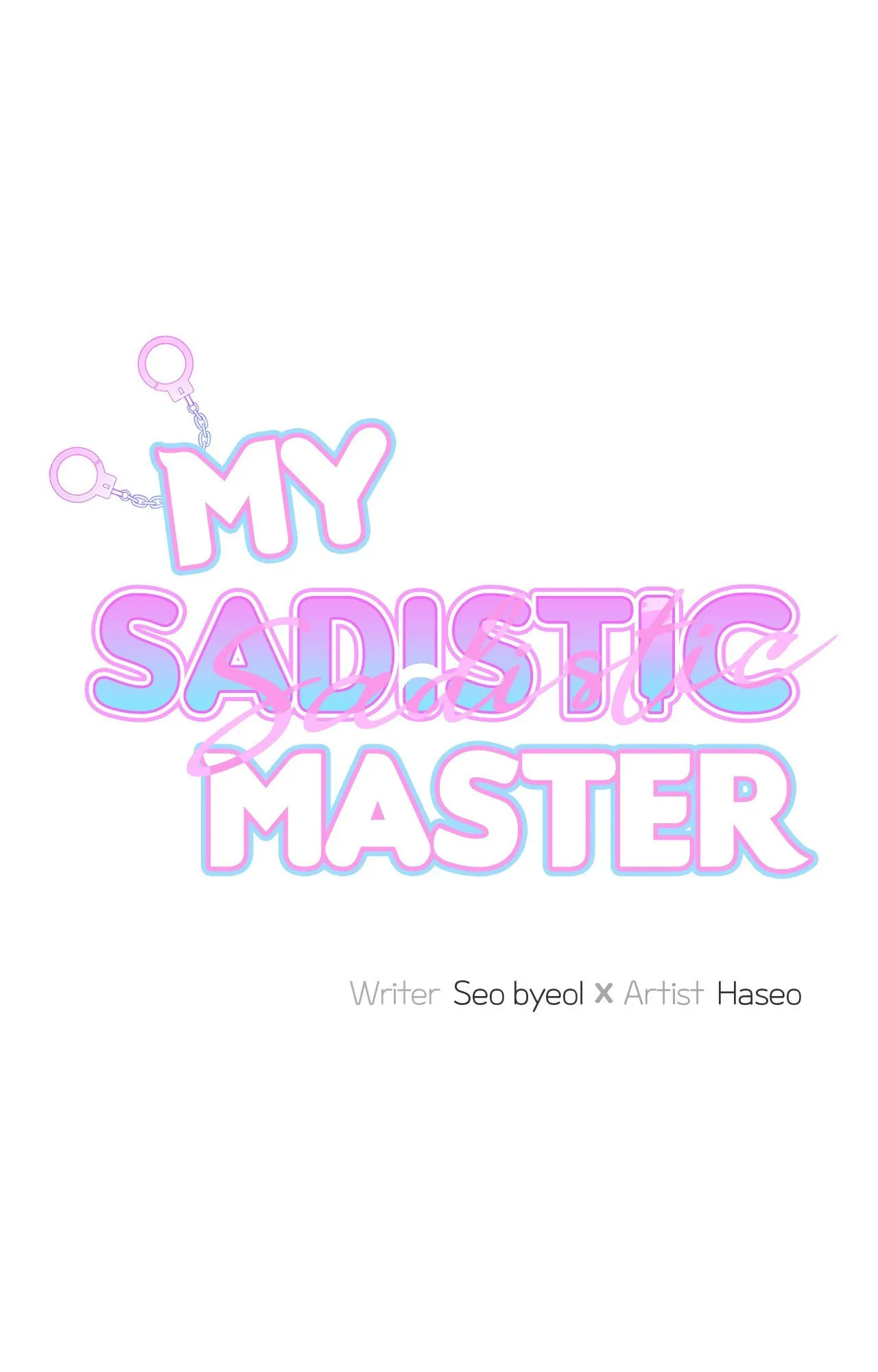 My Sadistic Master [Official] - Creator's Note manhwa