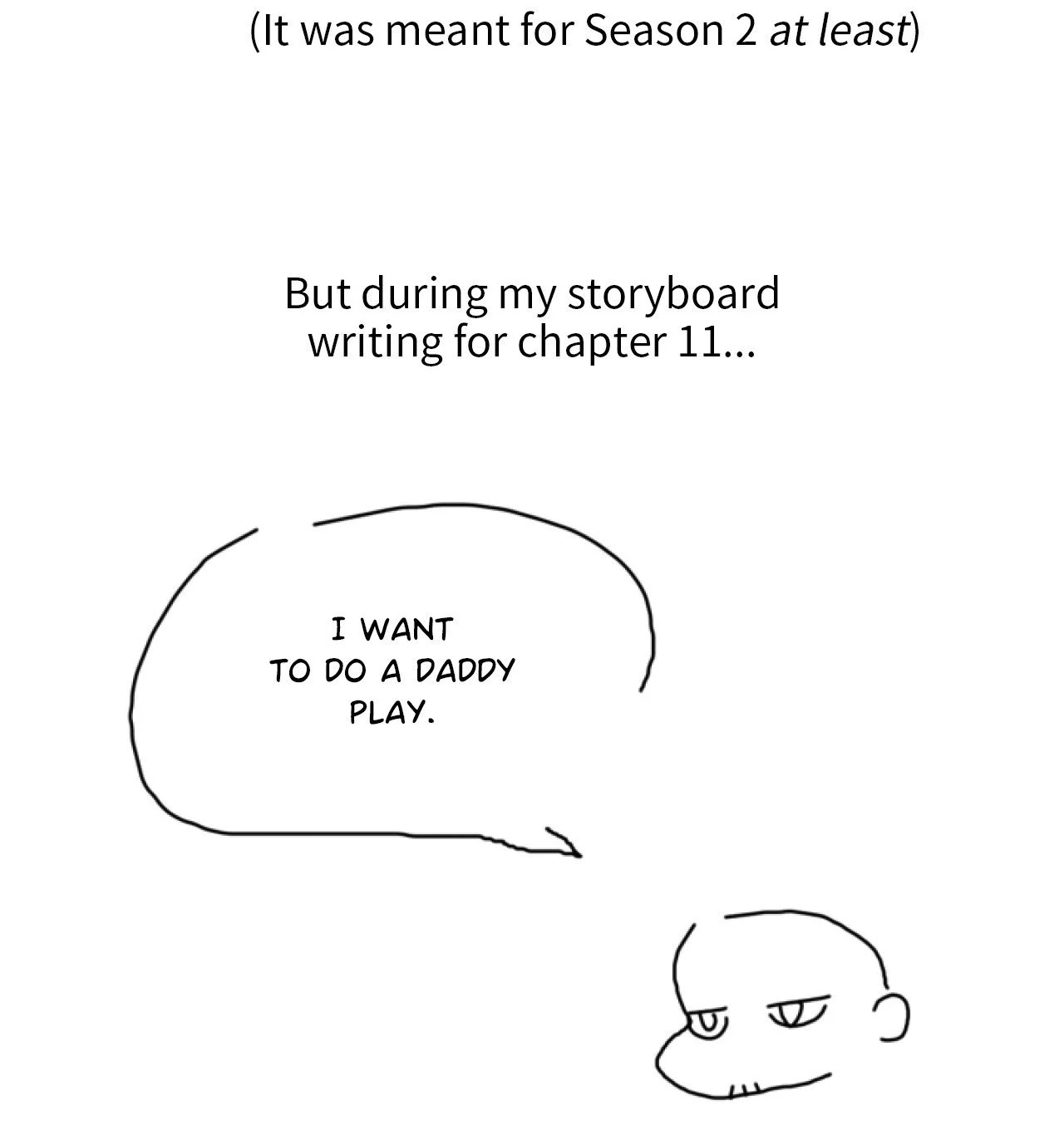My Sadistic Master [Official] - Creator's Note manhwa