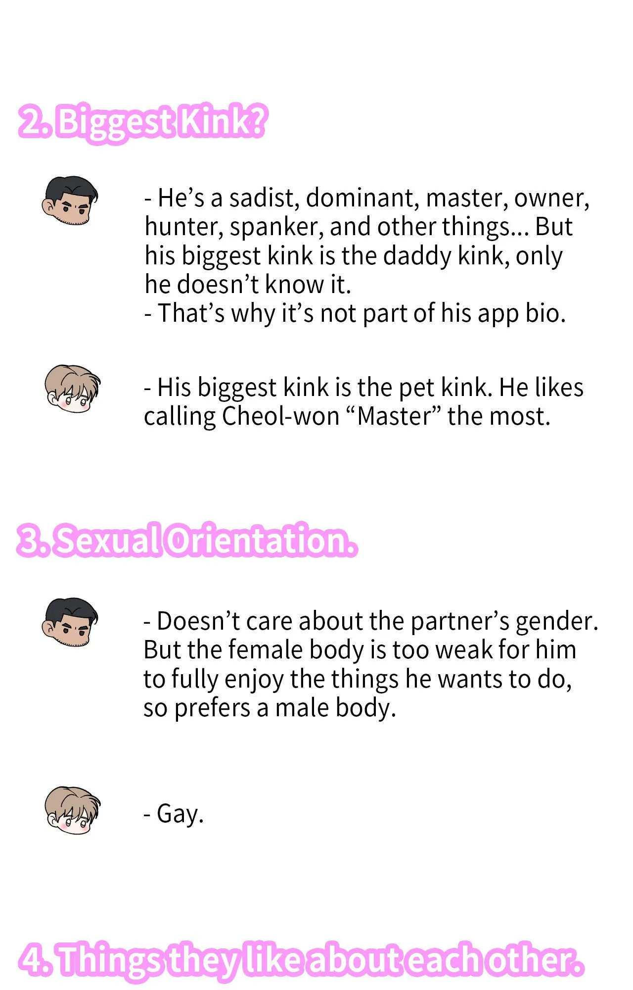 My Sadistic Master [Official] - Creator's Note manhwa