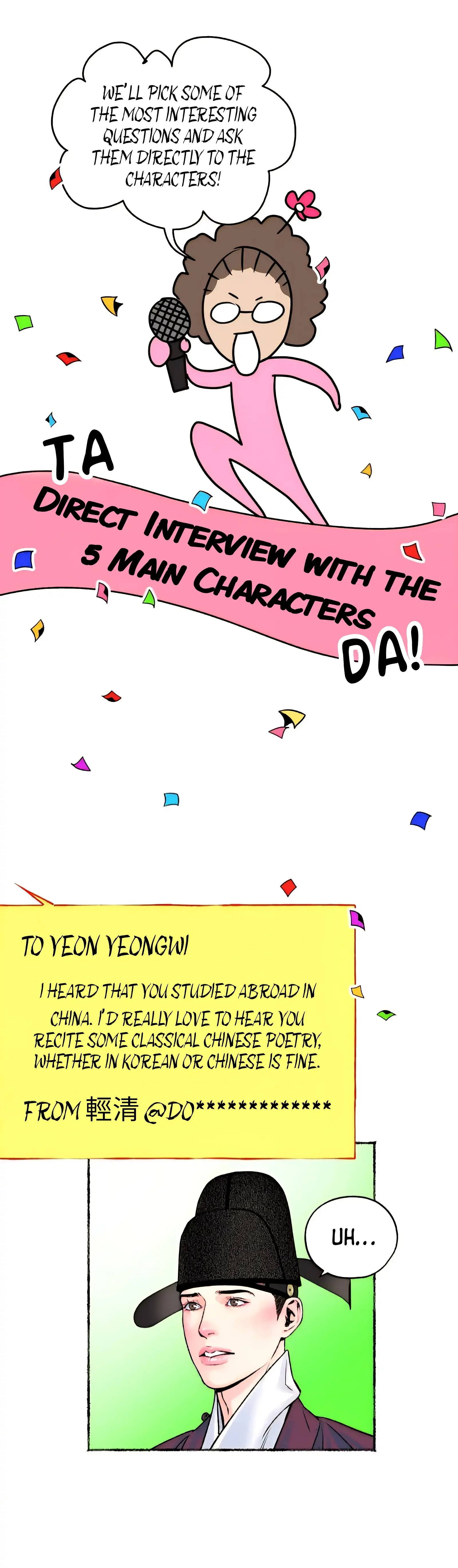 The Royal Bridegroom - Season 1: Creator's note manhwa