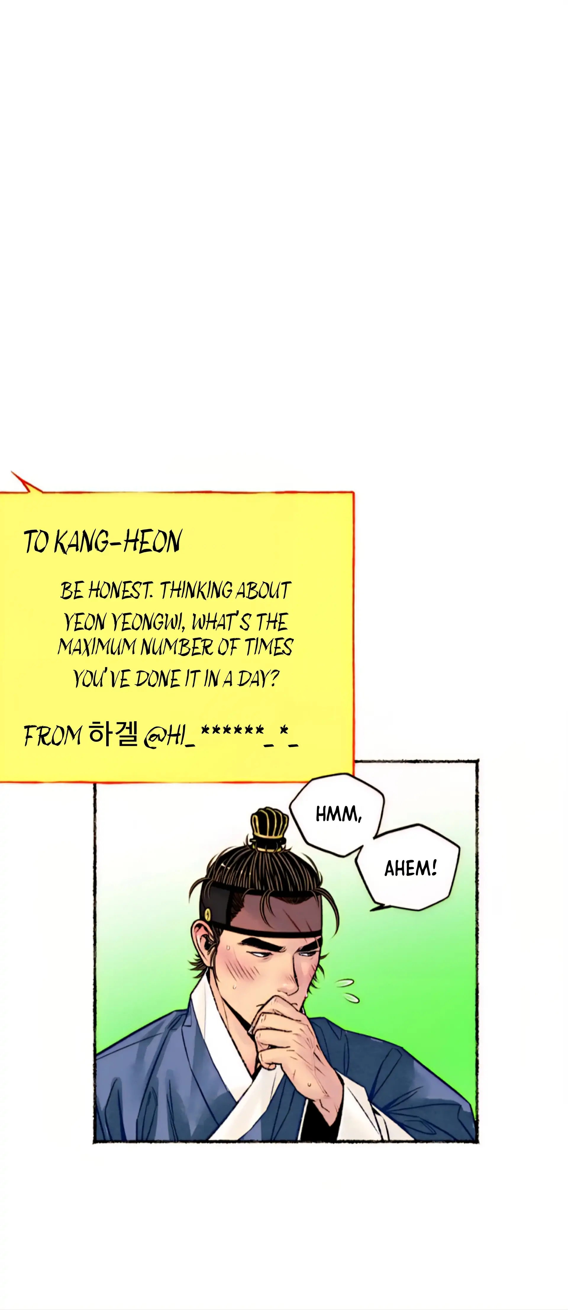 The Royal Bridegroom - Season 1: Creator's note manhwa