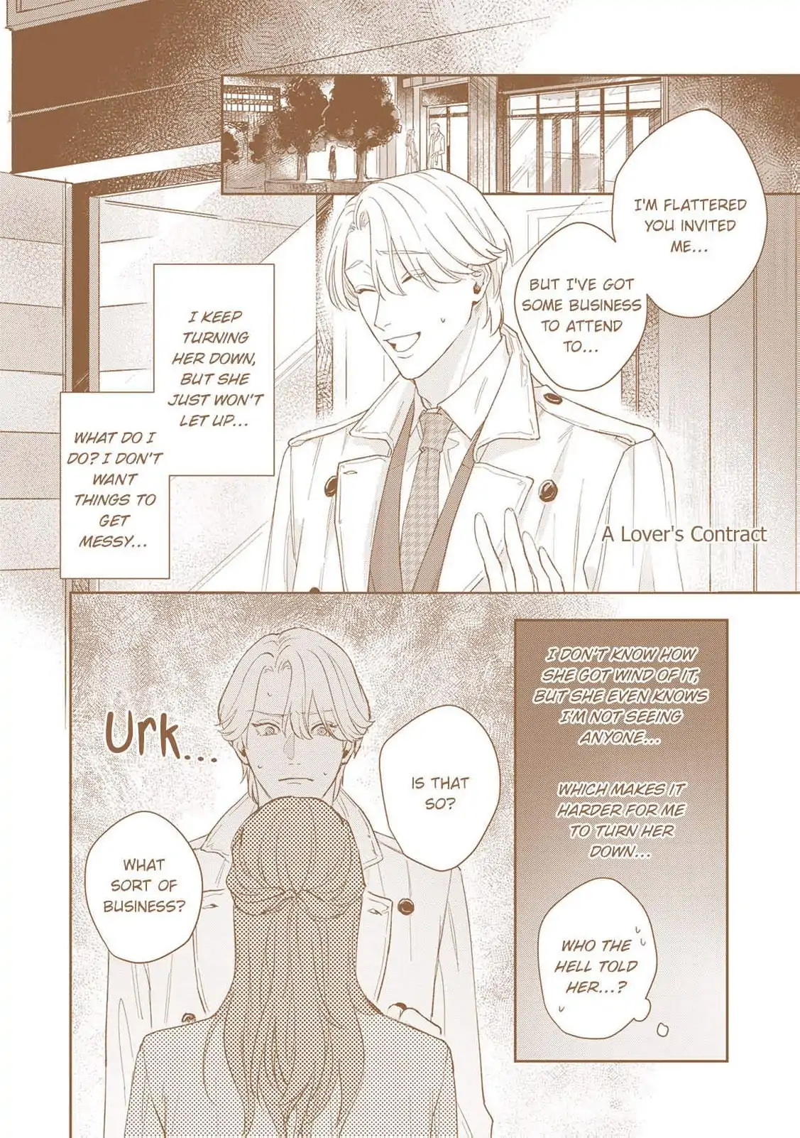 A Lover’s Contract [Official] - Chapter 1 manhwa