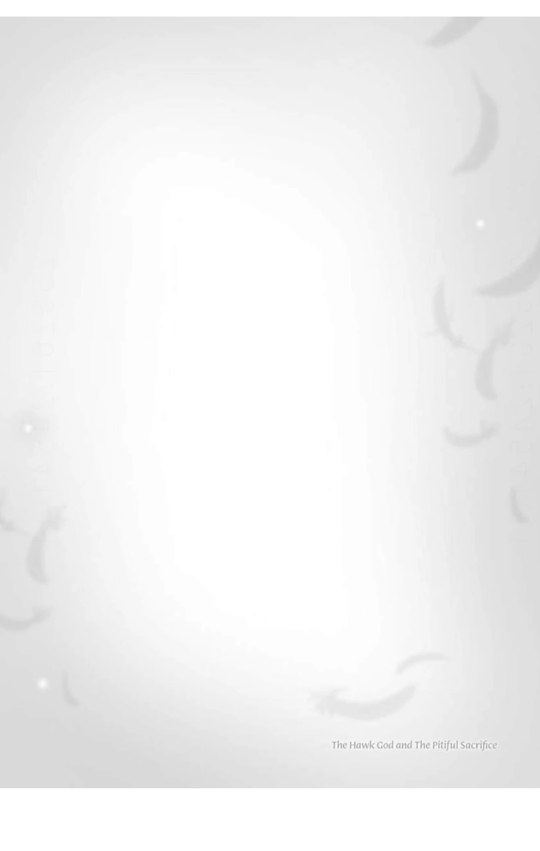 The Hawk God And The Pitiful Sacrifice | ×Official - Volume 1 Chapter 5 manhwa