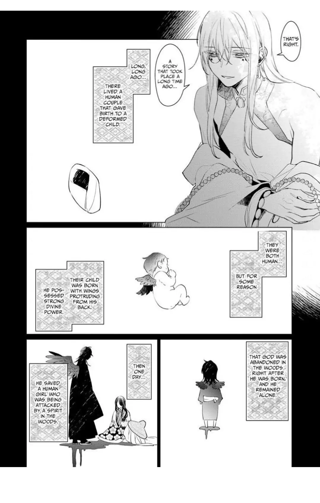 The Hawk God And The Pitiful Sacrifice | ×Official - Volume 1 Chapter 5 manhwa