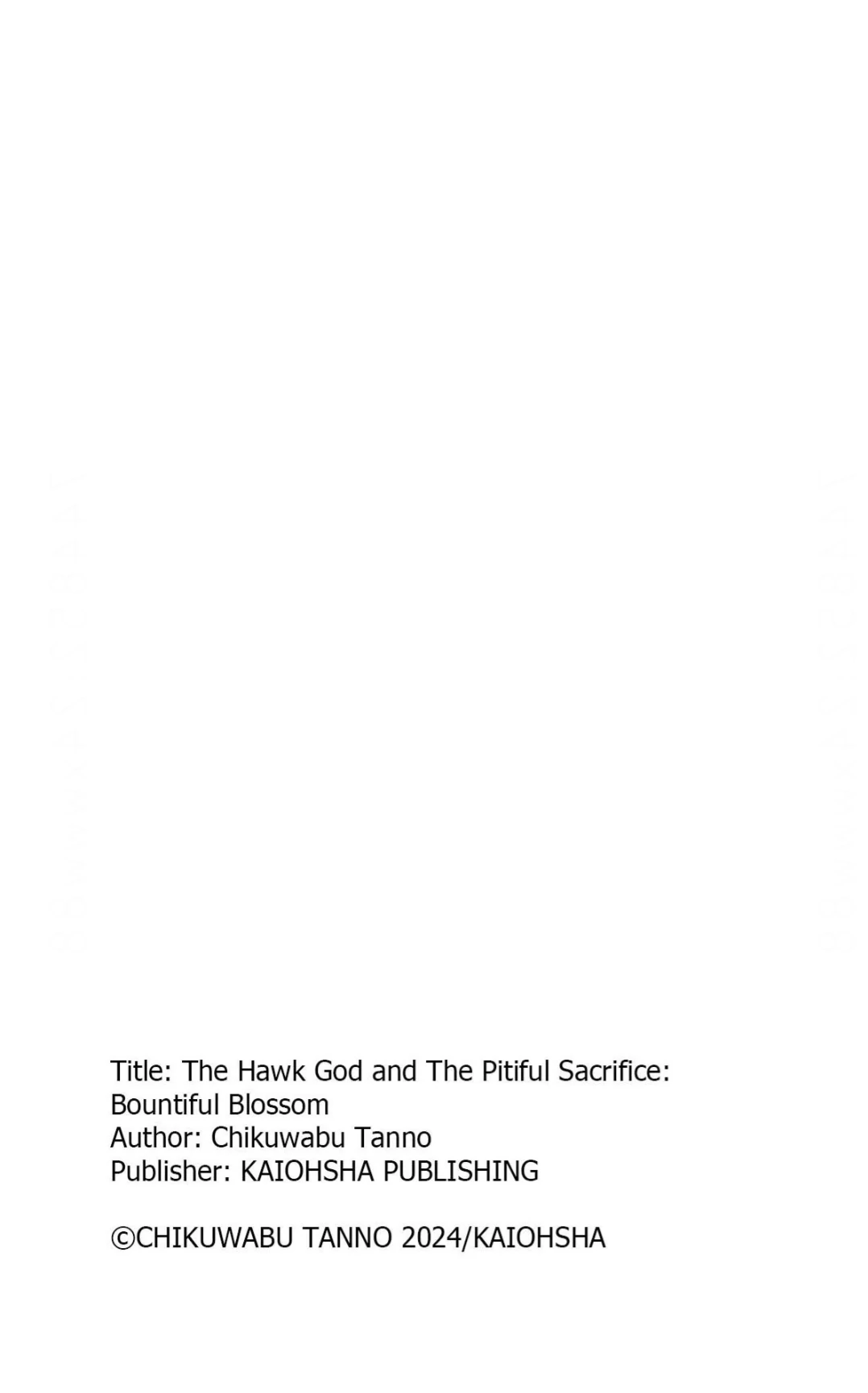The Hawk God And The Pitiful Sacrifice | ×Official - Volume 3 Chapter 15 manhwa