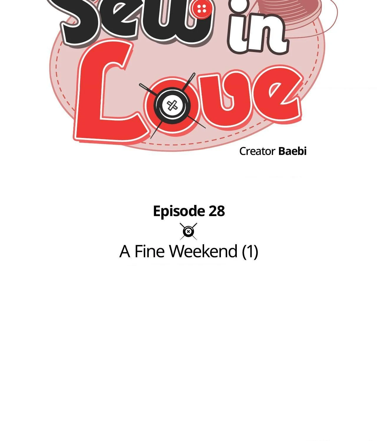 Sew in Love - Chapter 28 manhwa