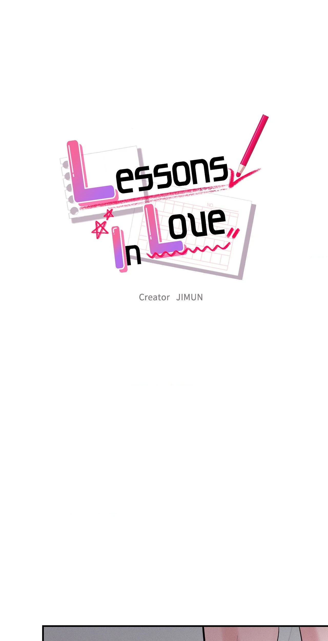 Lessons in Love - Chapter 4 manhwa