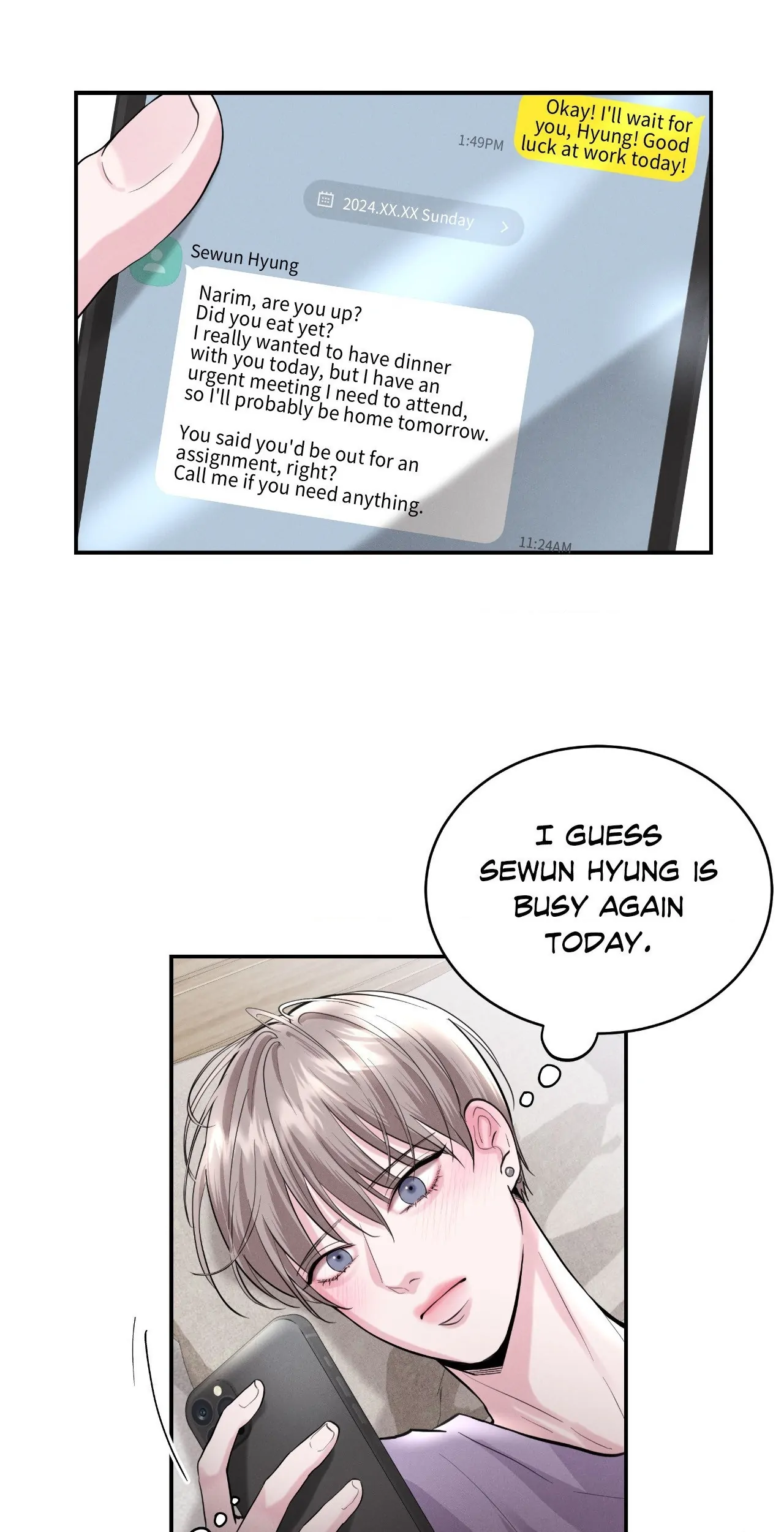Lessons in Love - Chapter 4 manhwa