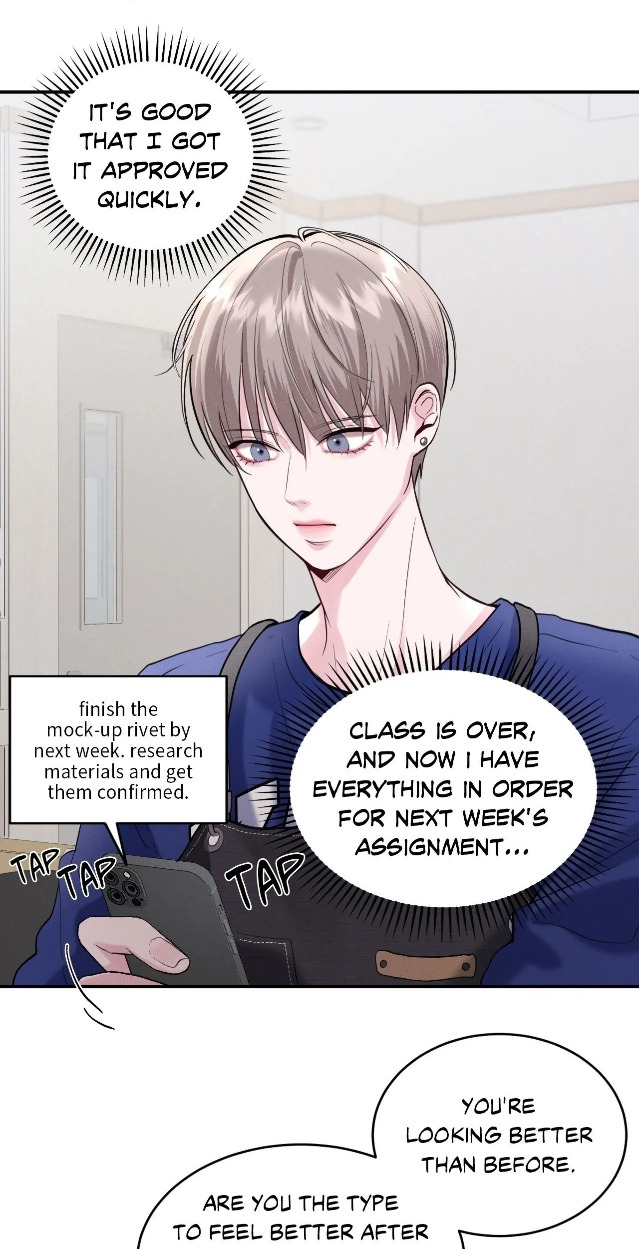 Lessons in Love - Chapter 5 manhwa