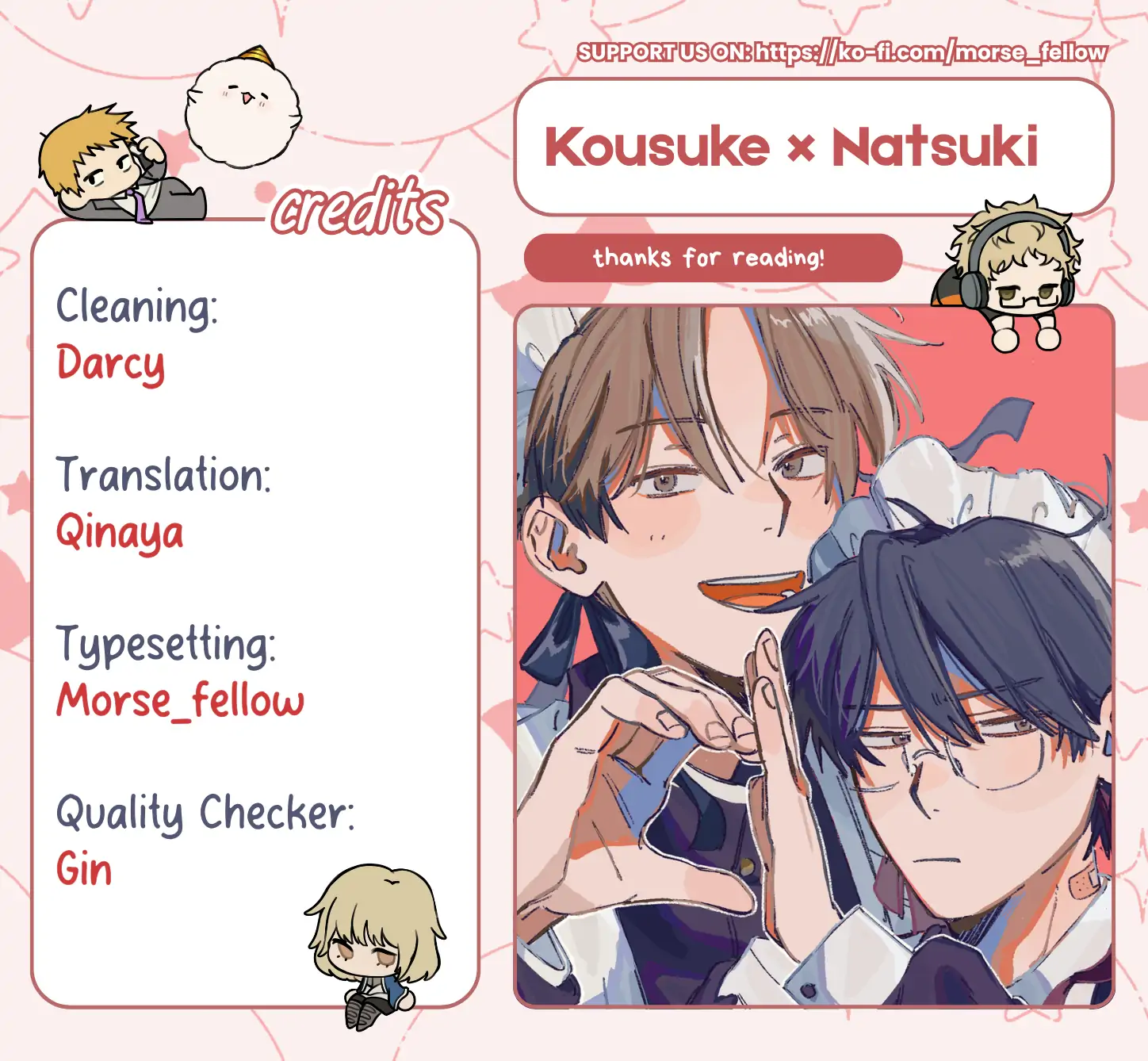 Kousuke × Natsuki [Morse_fellow’s Uploads] - Chapter 9 manhwa