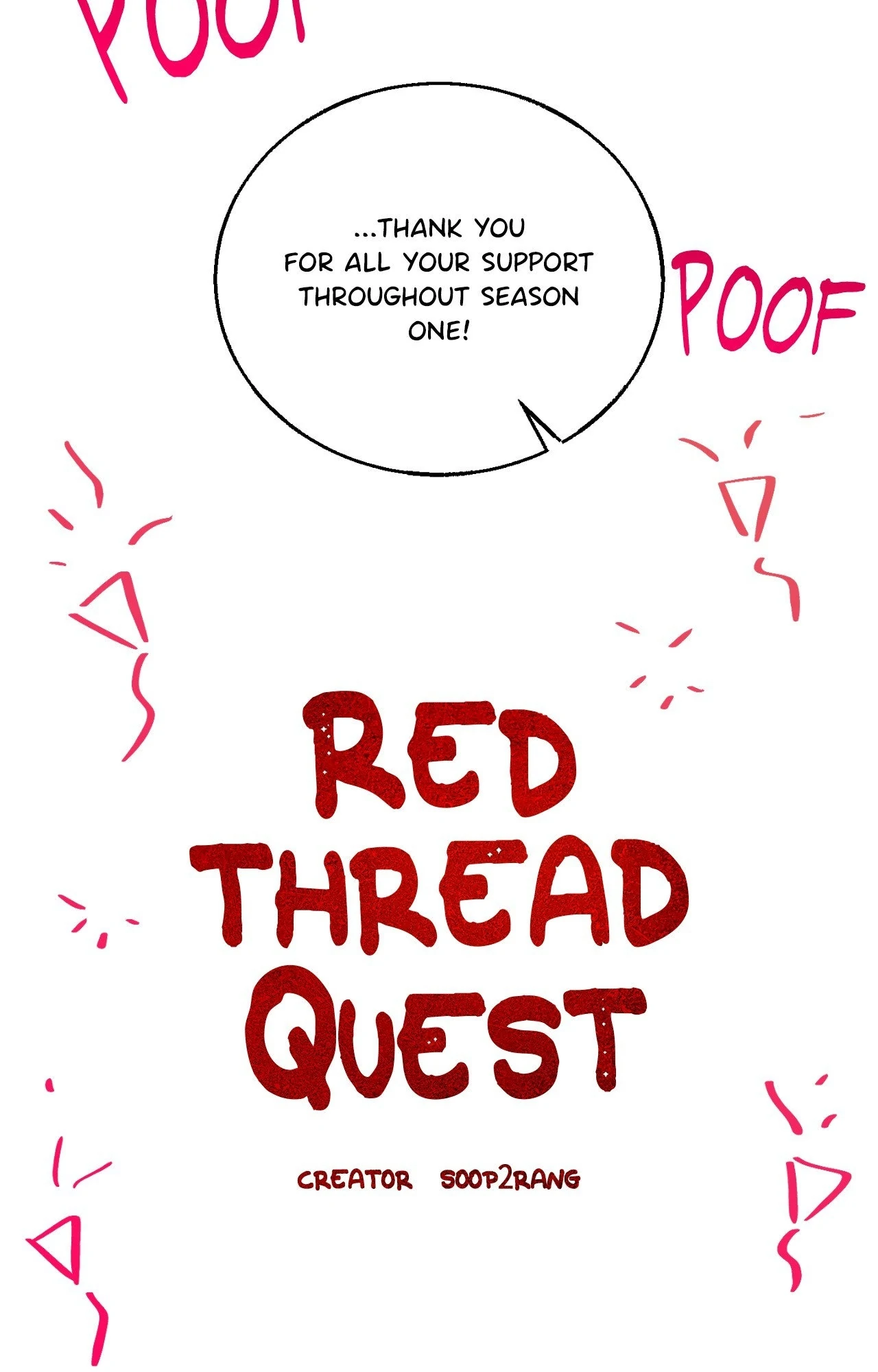 Red Thread Quest [Official] - Creator's Note manhwa