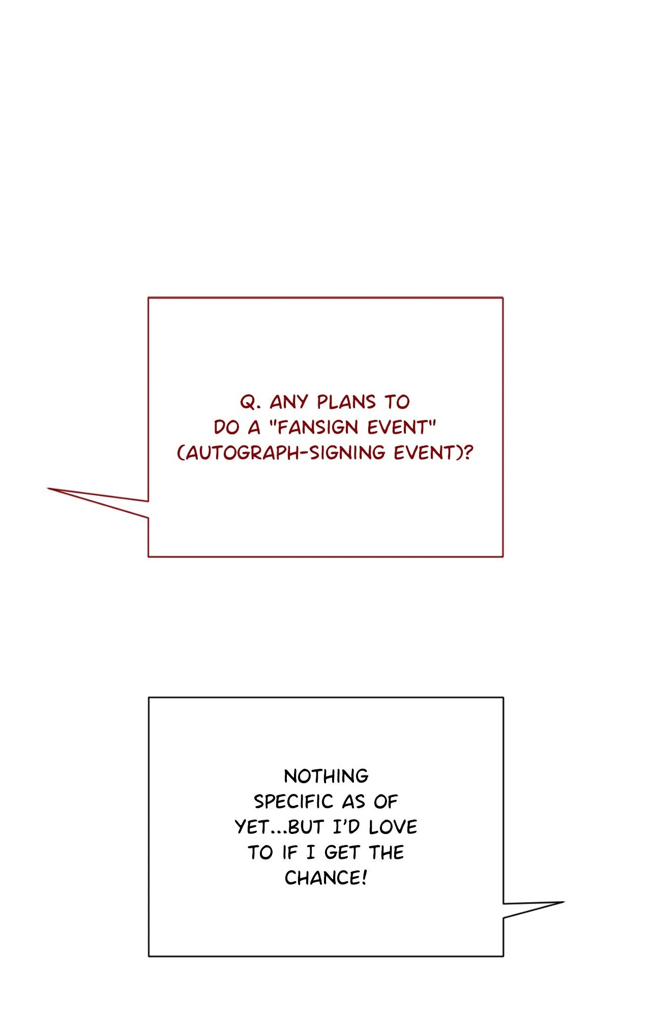 Red Thread Quest [Official] - Creator's Note manhwa