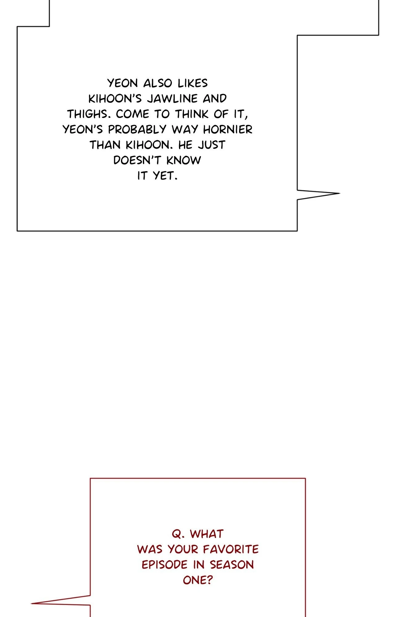 Red Thread Quest [Official] - Creator's Note manhwa