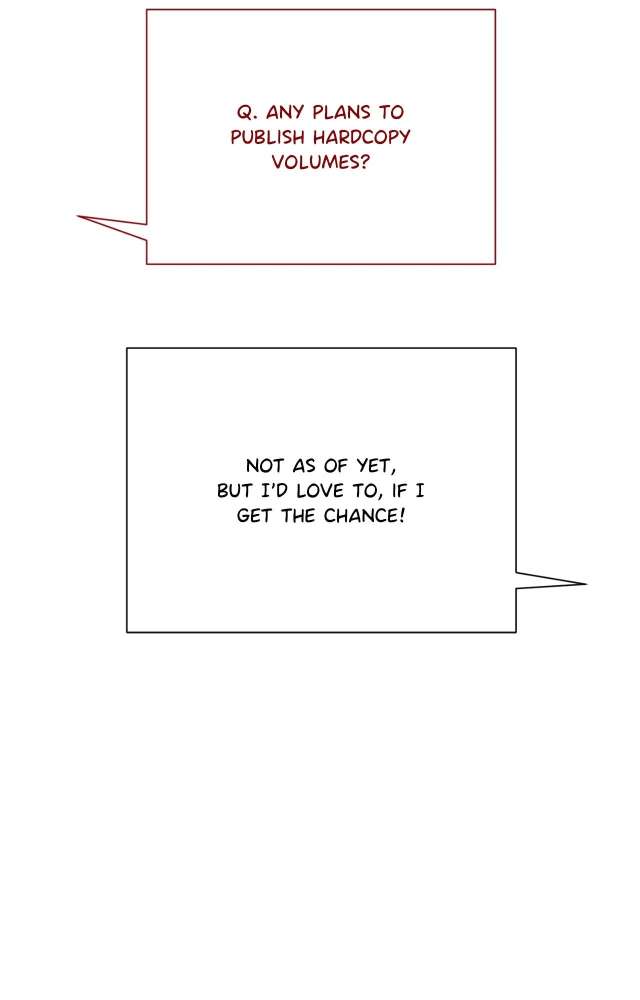 Red Thread Quest [Official] - Creator's Note manhwa