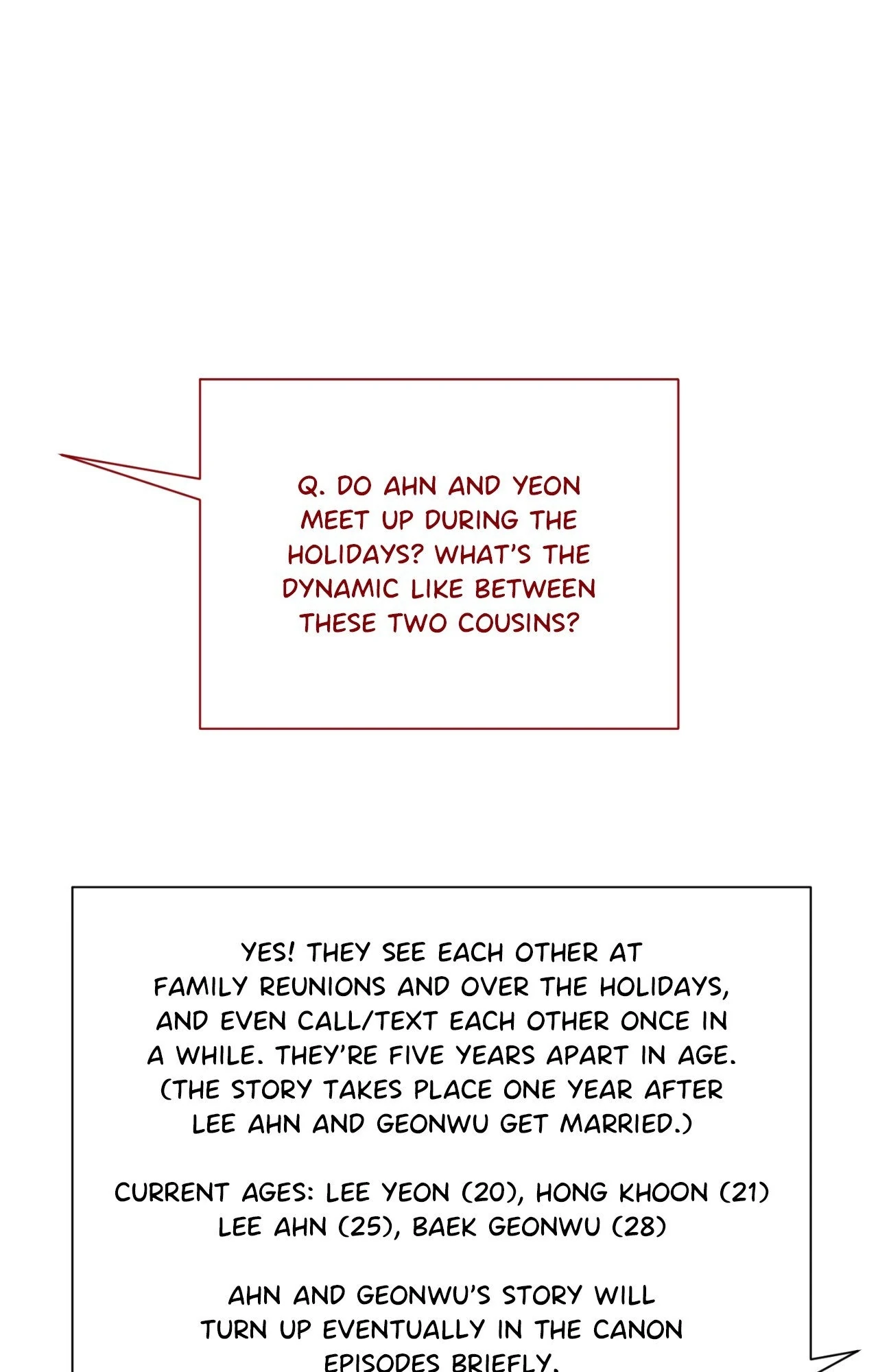 Red Thread Quest [Official] - Creator's Note manhwa