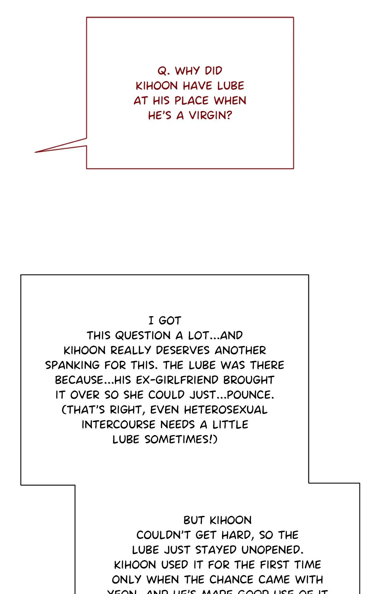 Red Thread Quest [Official] - Creator's Note manhwa