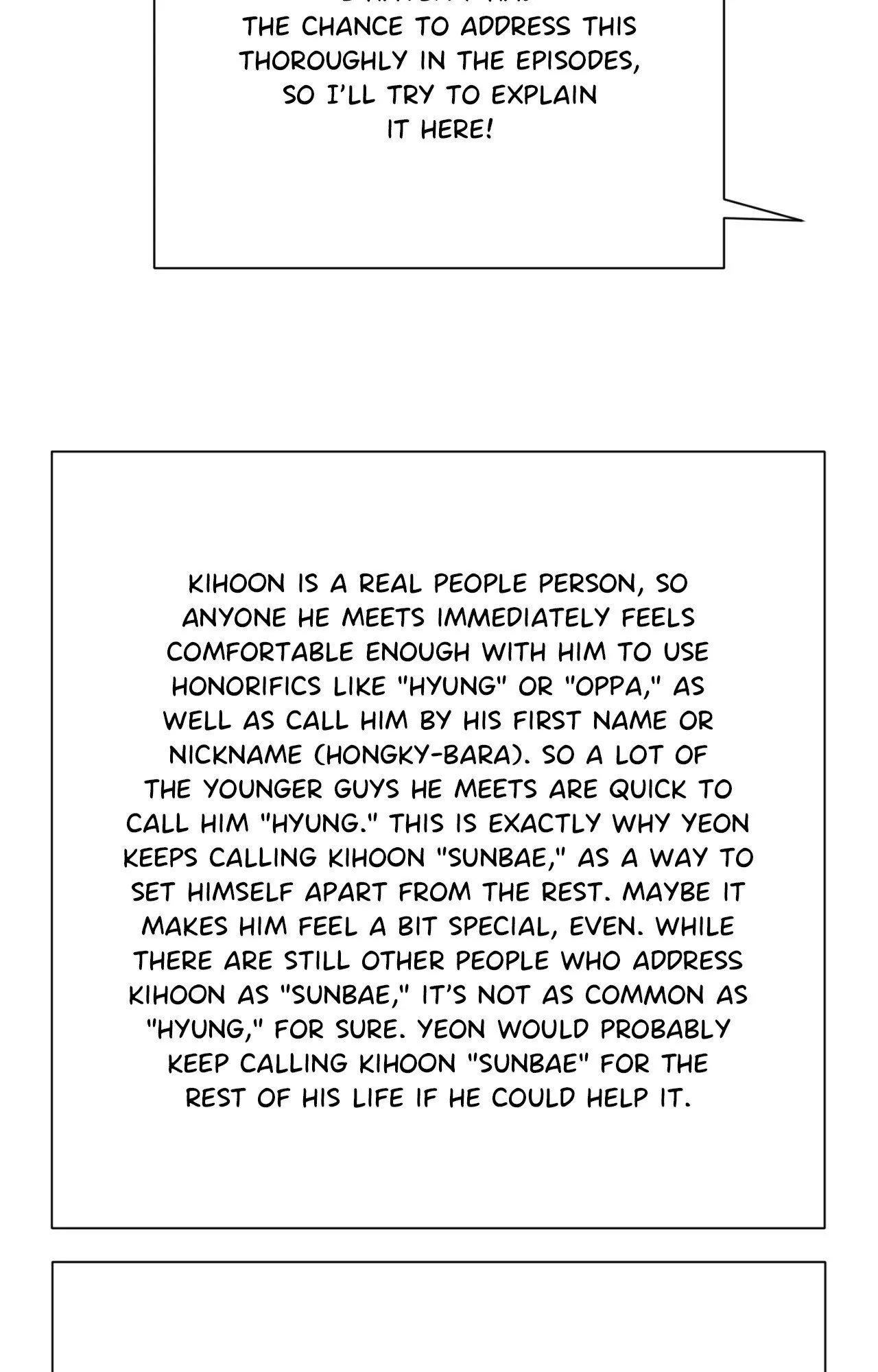 Red Thread Quest [Official] - Creator's Note manhwa