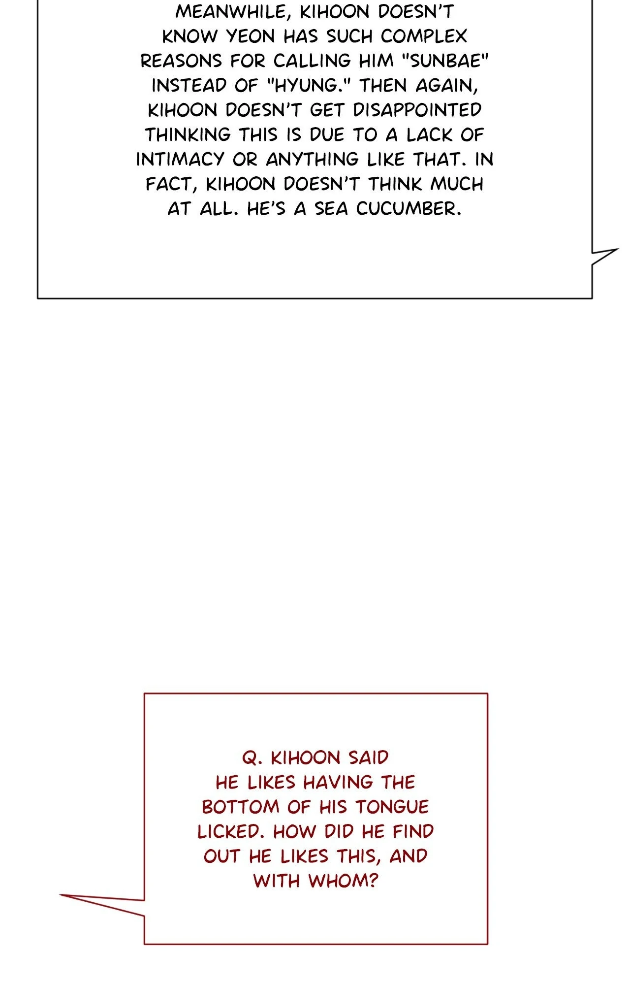 Red Thread Quest [Official] - Creator's Note manhwa