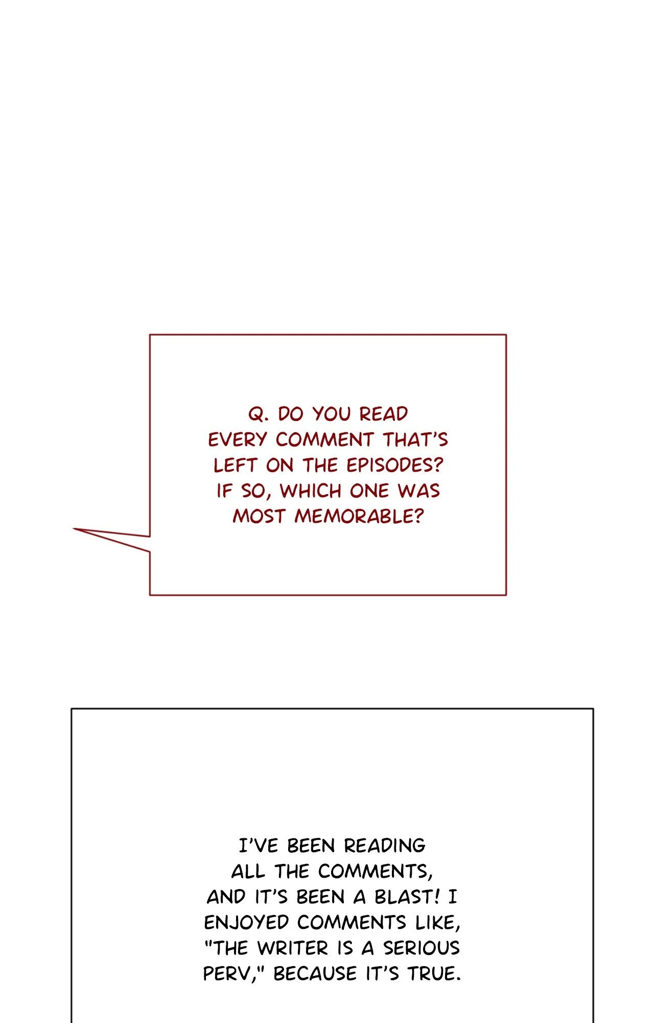 Red Thread Quest [Official] - Creator's Note manhwa