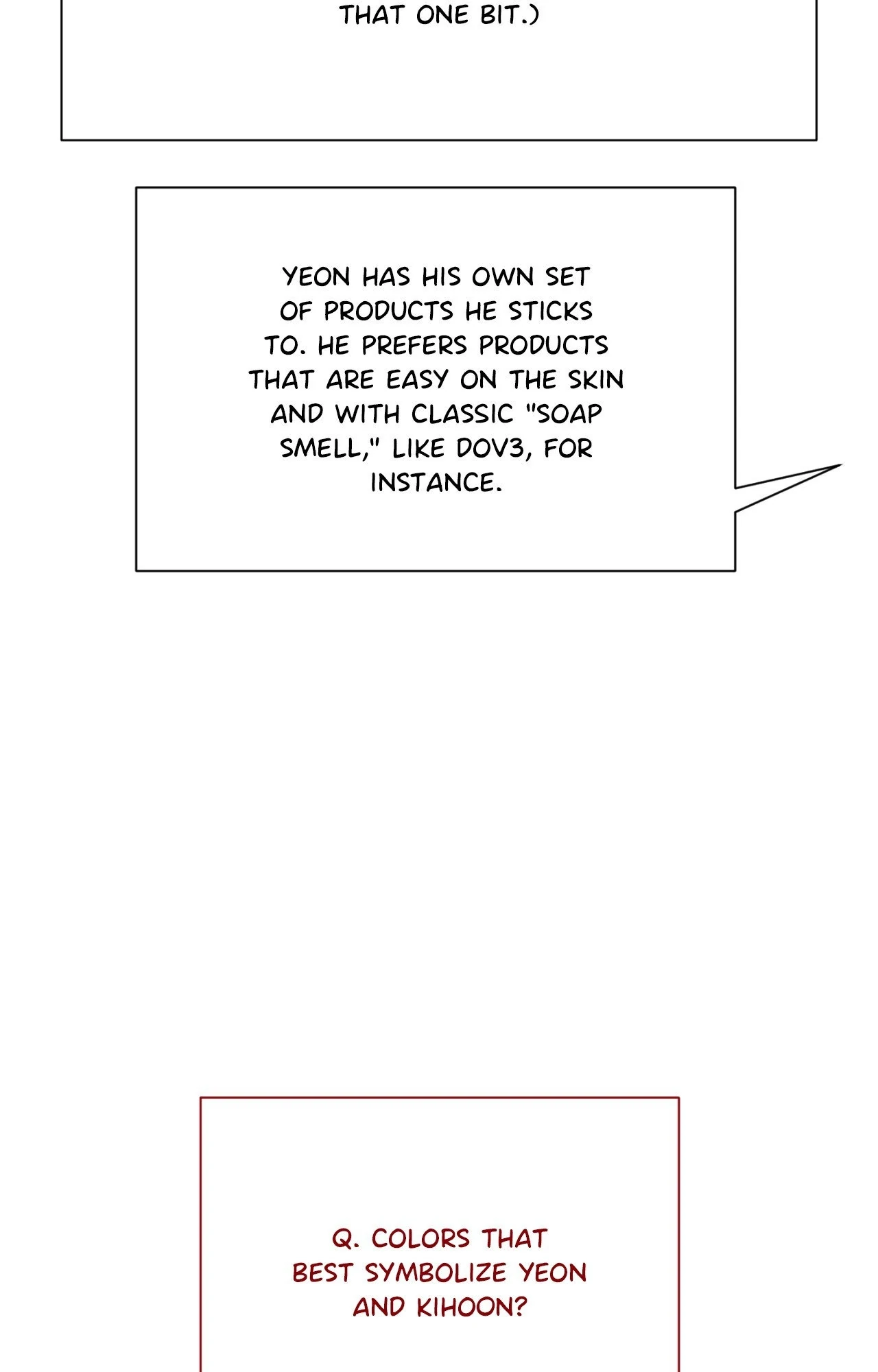 Red Thread Quest [Official] - Creator's Note manhwa