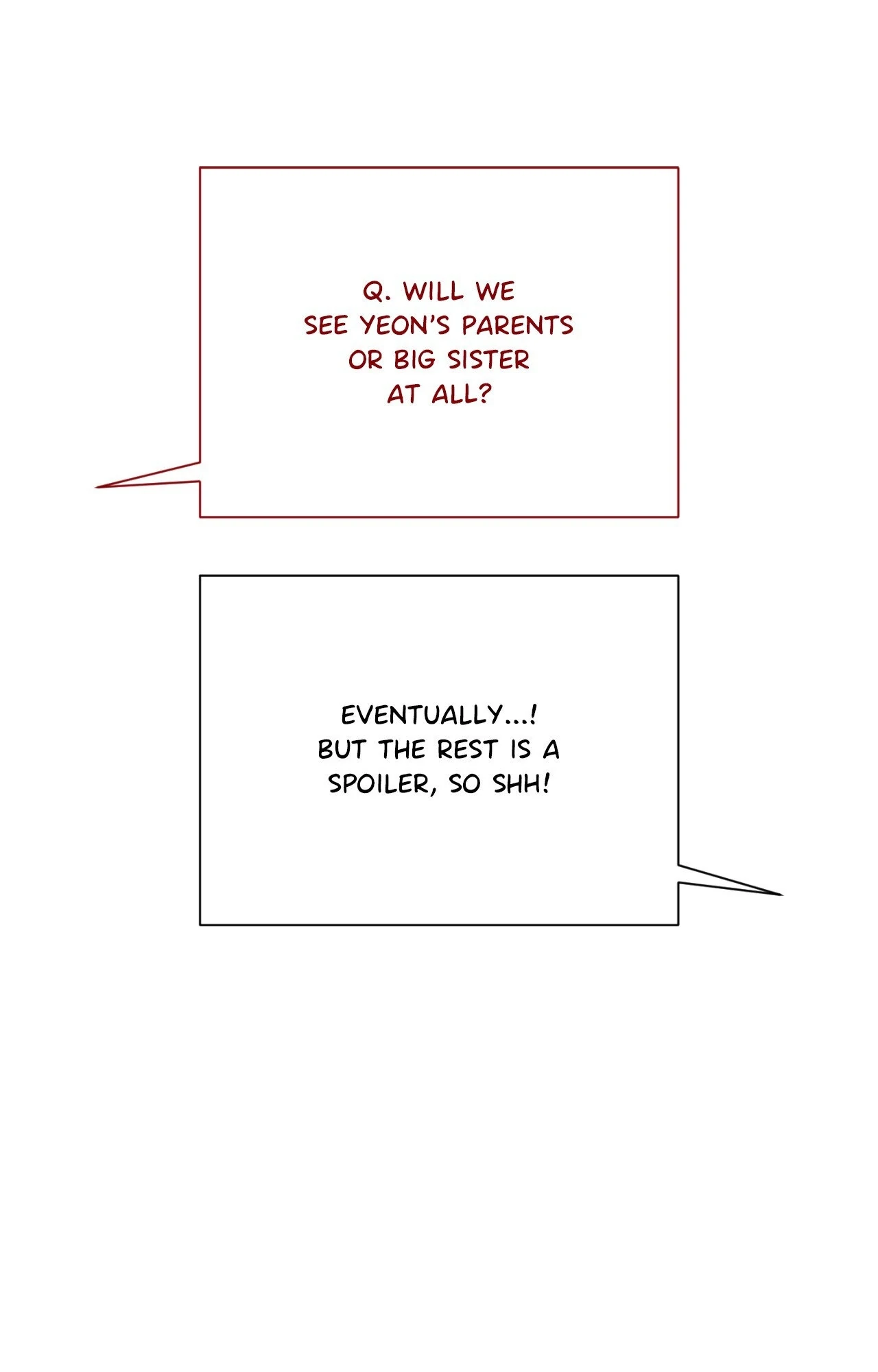 Red Thread Quest [Official] - Creator's Note manhwa