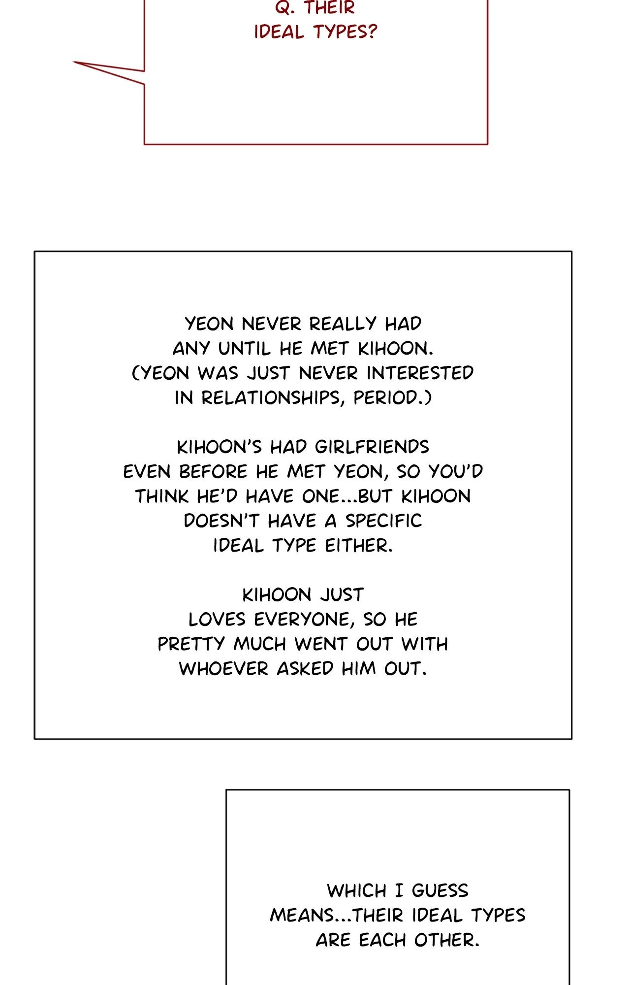 Red Thread Quest [Official] - Creator's Note manhwa