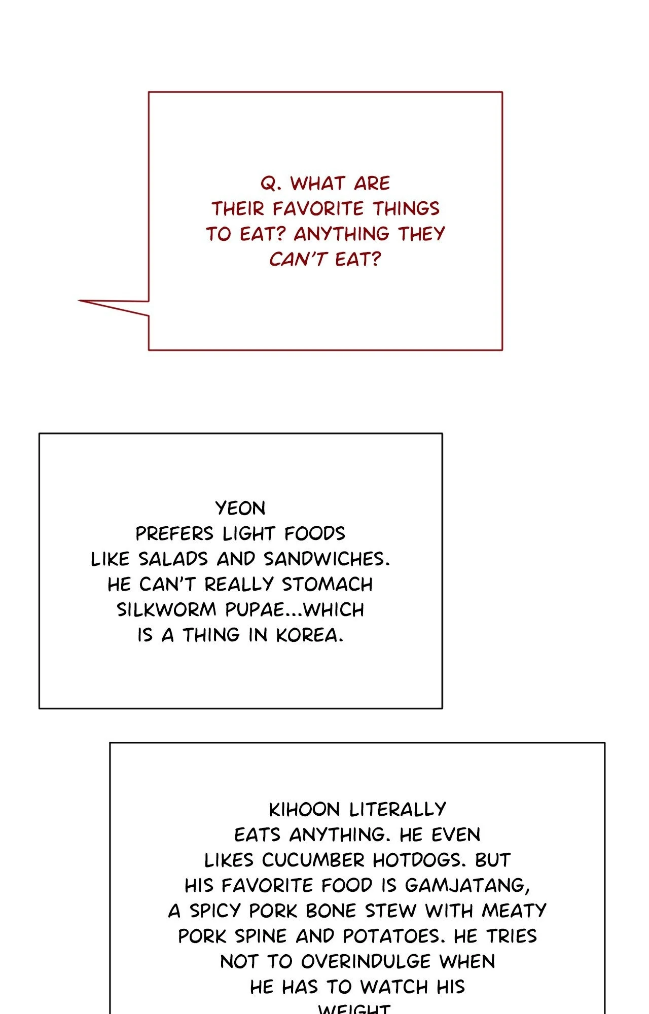 Red Thread Quest [Official] - Creator's Note manhwa