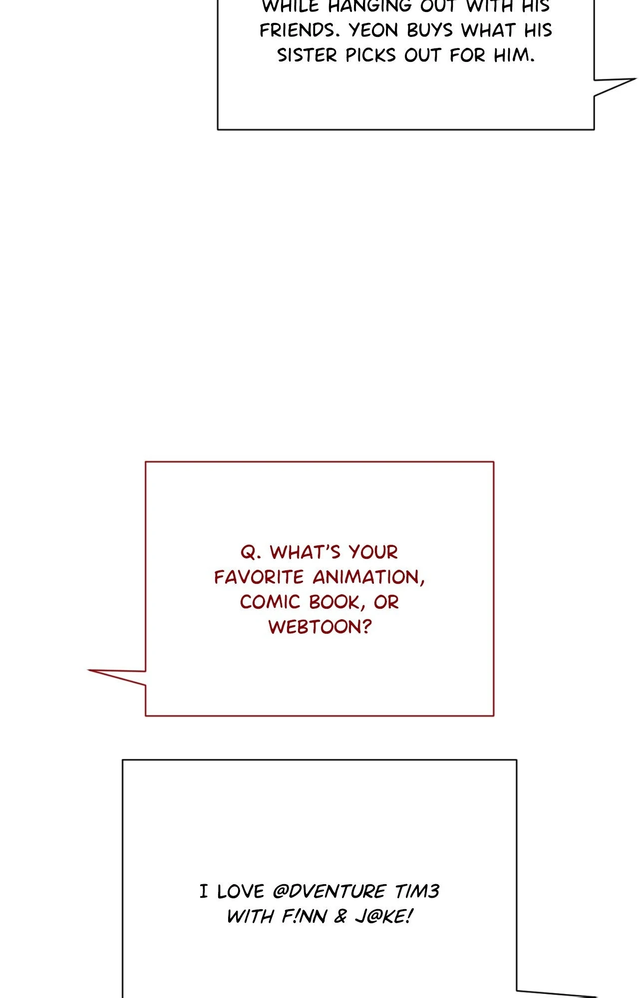 Red Thread Quest [Official] - Creator's Note manhwa