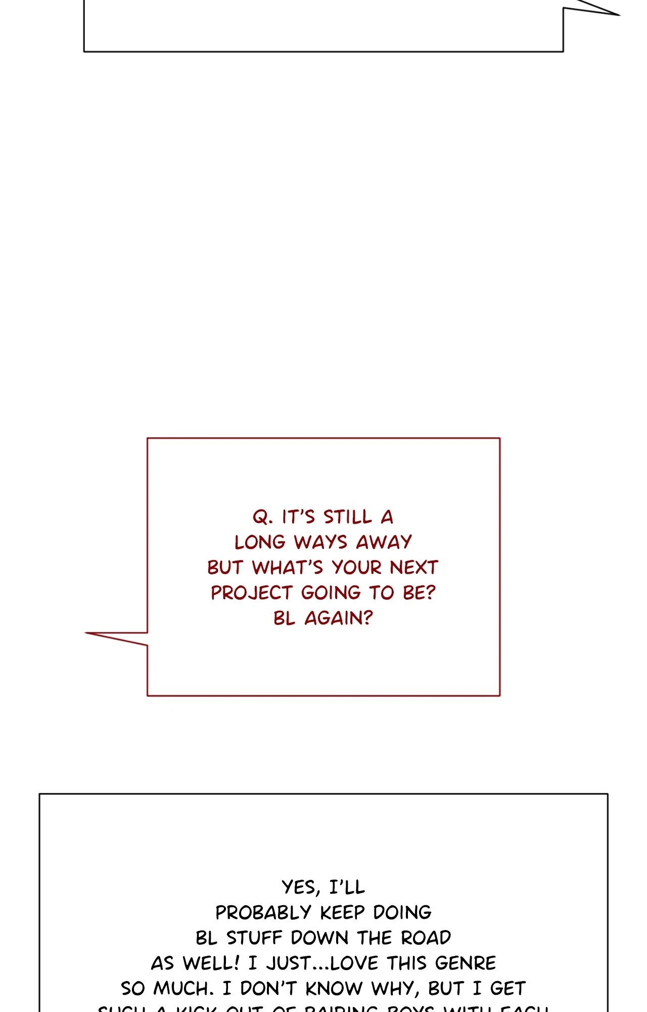Red Thread Quest [Official] - Creator's Note manhwa