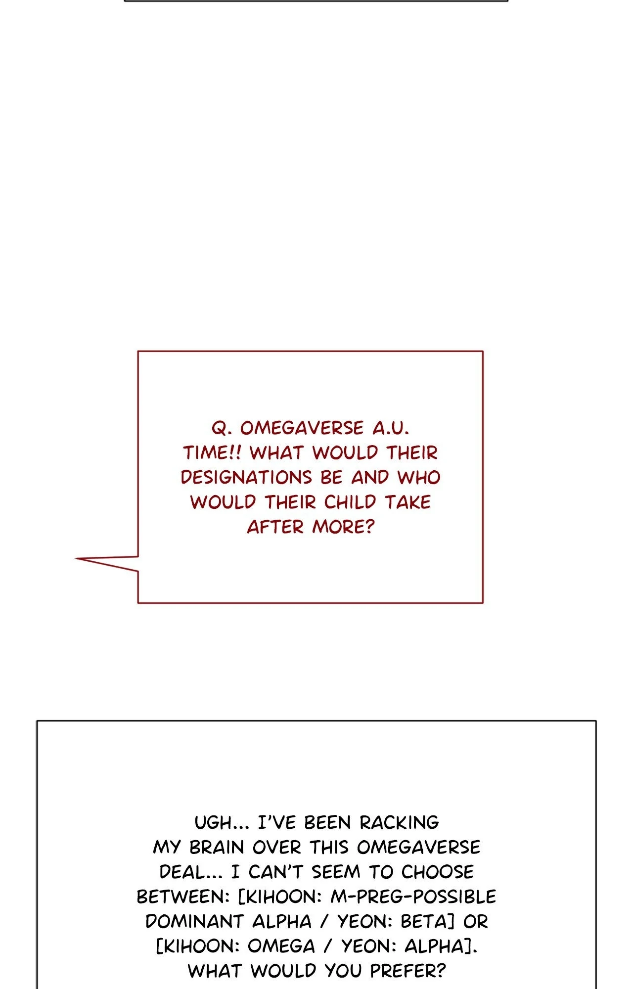 Red Thread Quest [Official] - Creator's Note manhwa