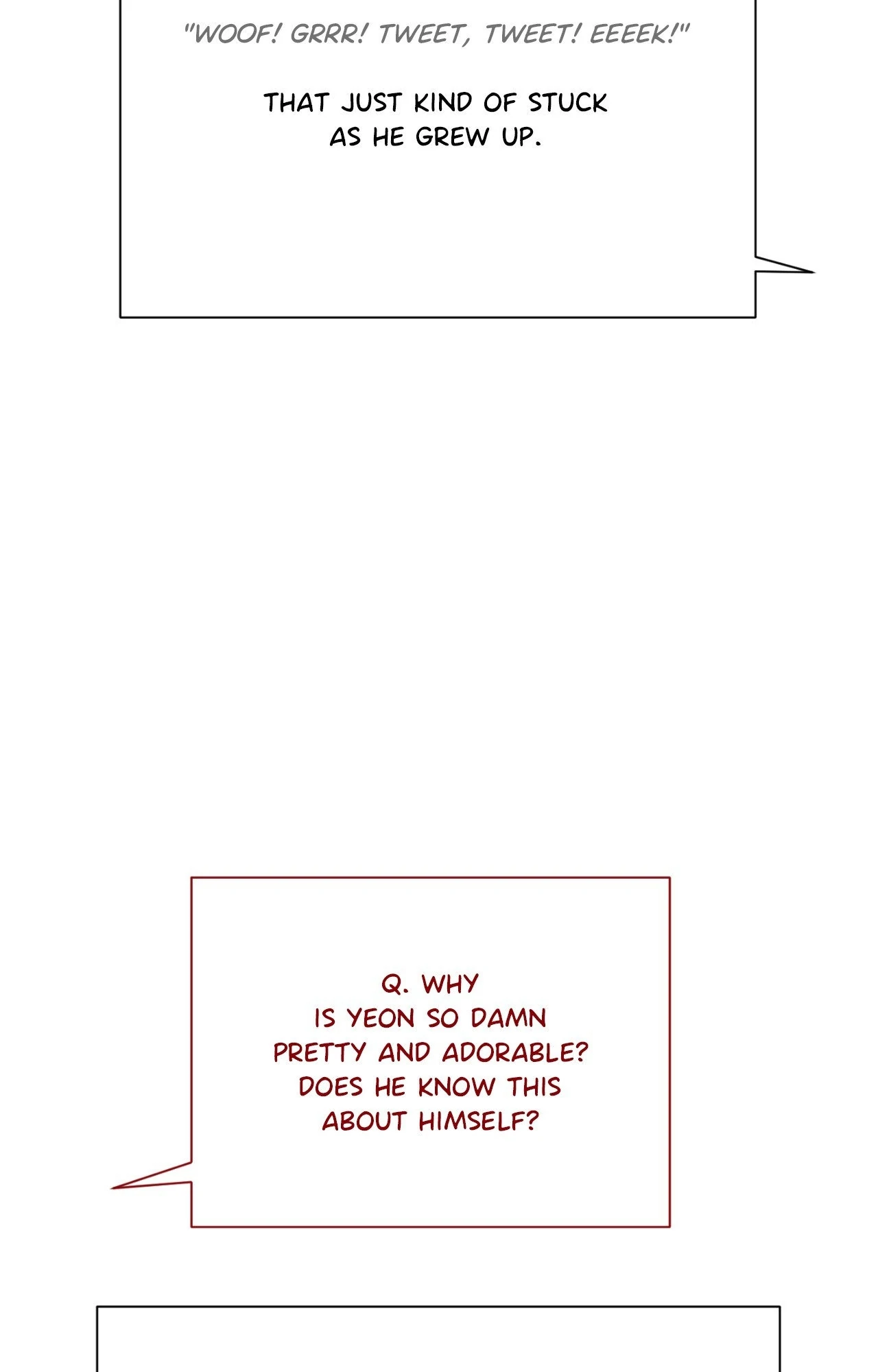 Red Thread Quest [Official] - Creator's Note manhwa