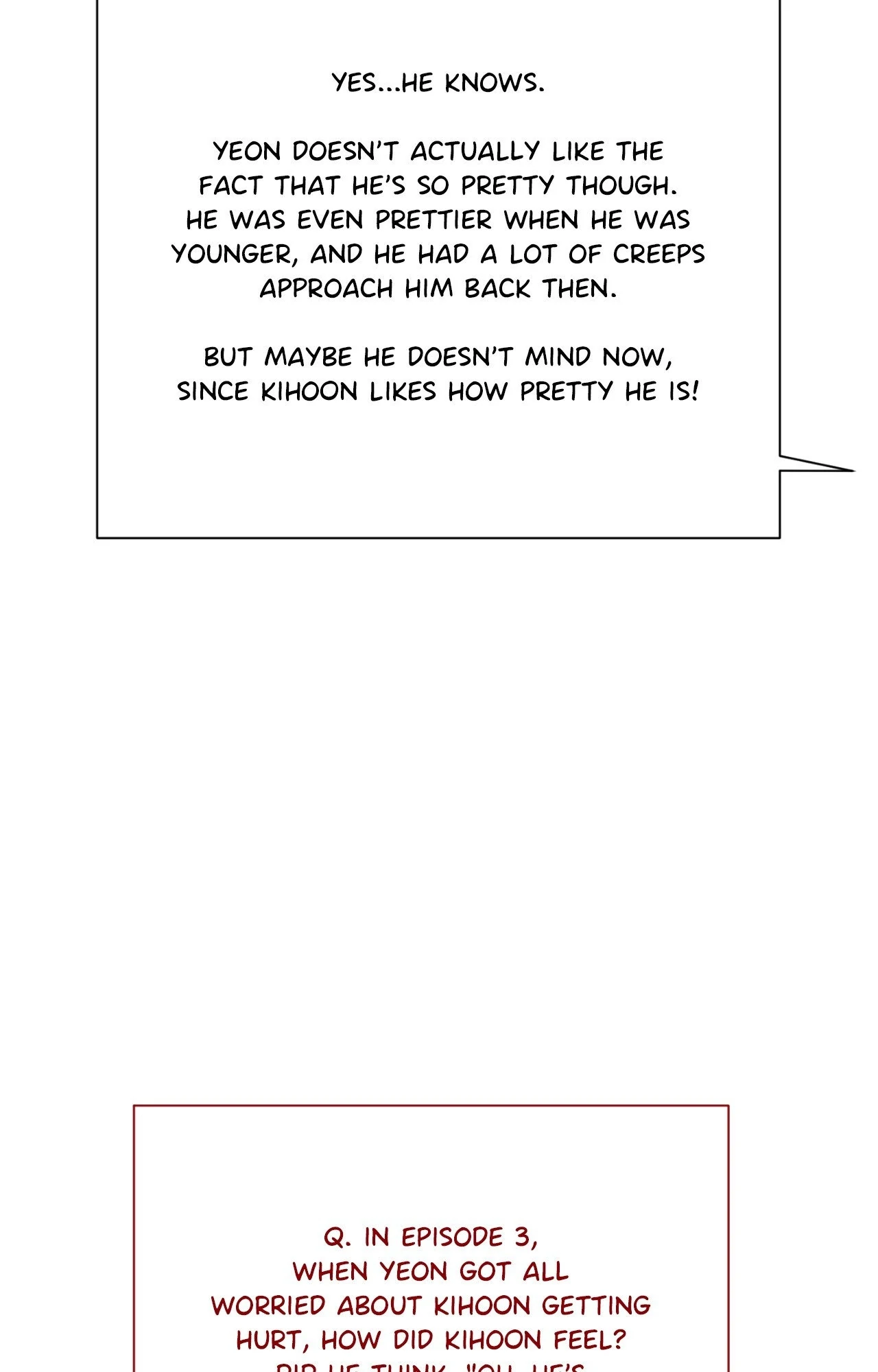 Red Thread Quest [Official] - Creator's Note manhwa