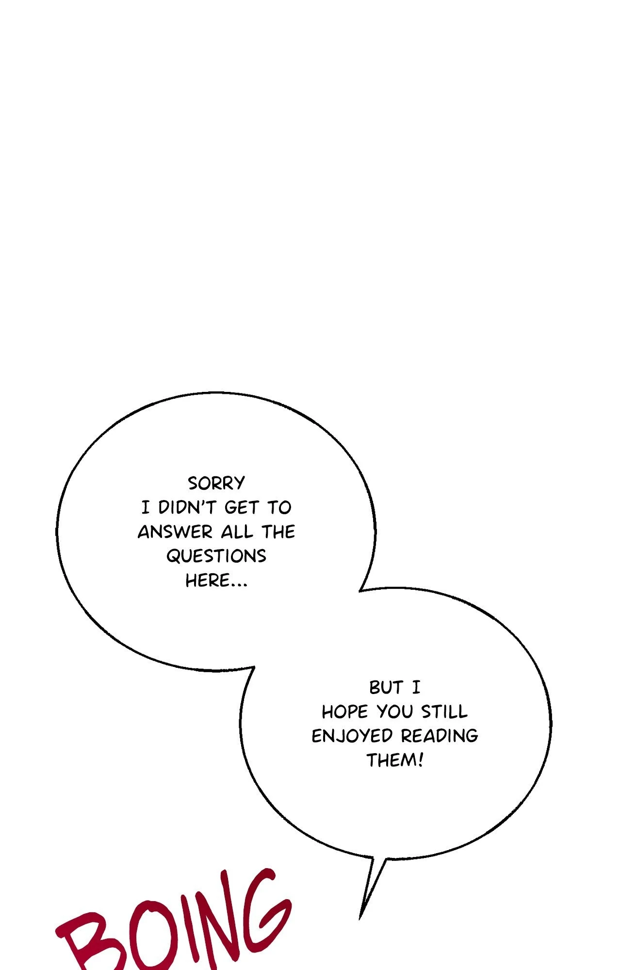 Red Thread Quest [Official] - Creator's Note manhwa