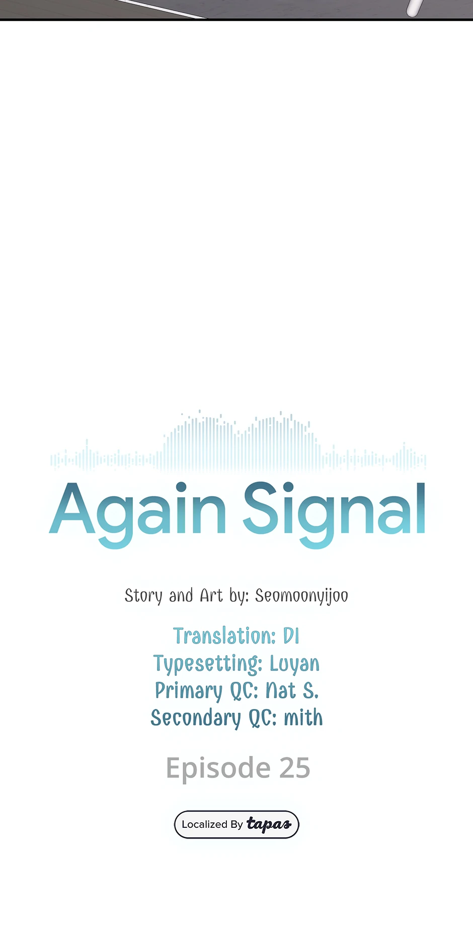 Again Signal (Mature) [Official] - 25. Because of You manhwa