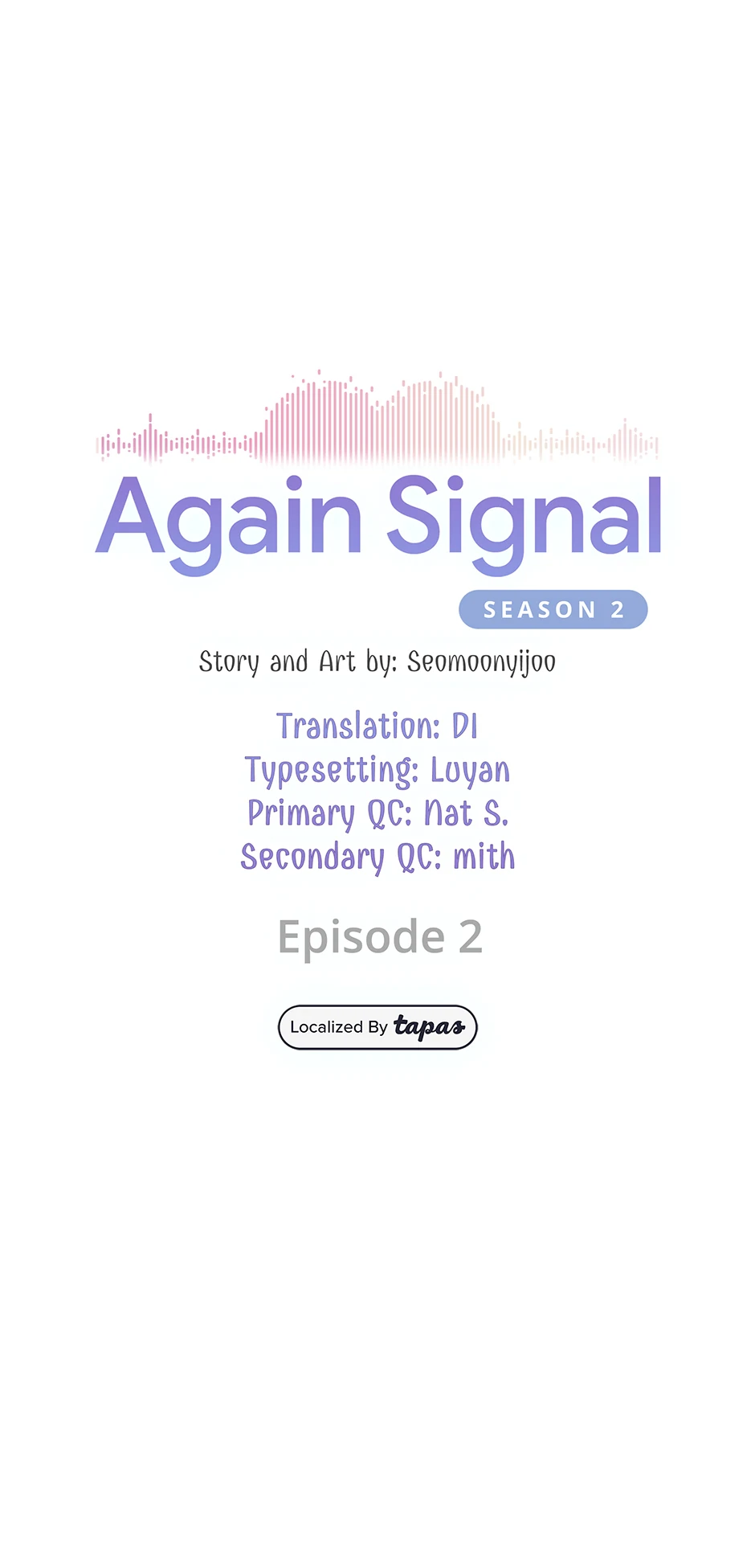 Again Signal (Mature) [Official] - S2: 2. Just an Act, That's All manhwa