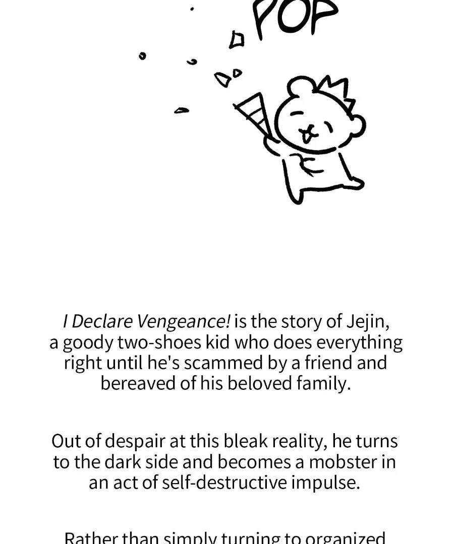 I Declare Vengeance! - Creator's Note manhwa