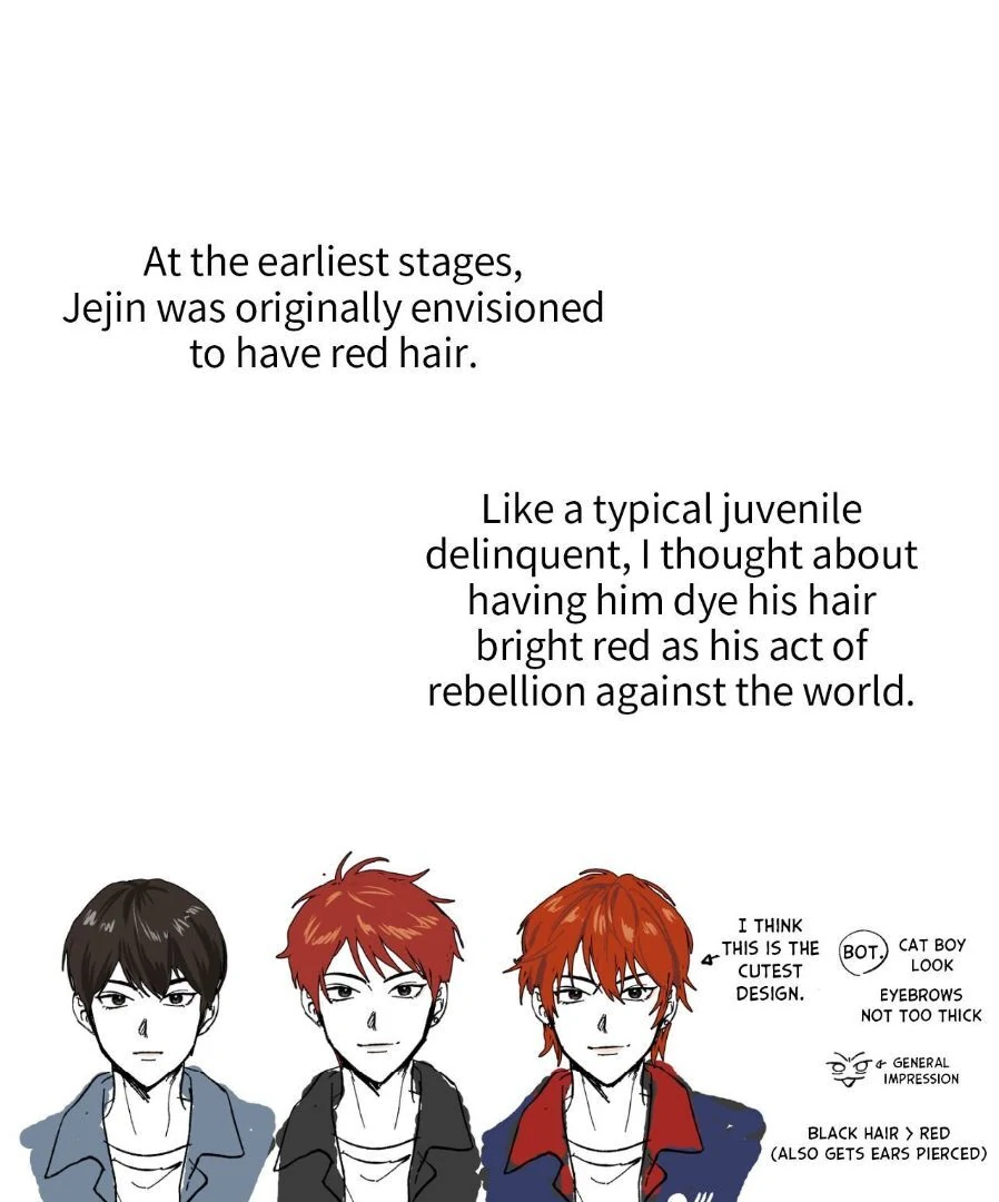 I Declare Vengeance! - Creator's Note manhwa