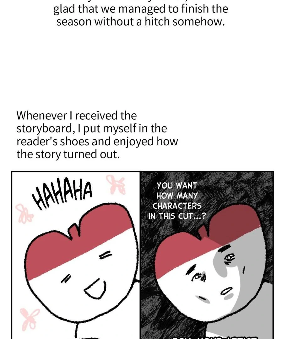 I Declare Vengeance! - Creator's Note manhwa