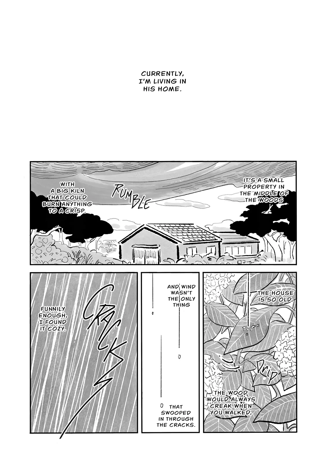 Rain and Clay - Prologue manhwa