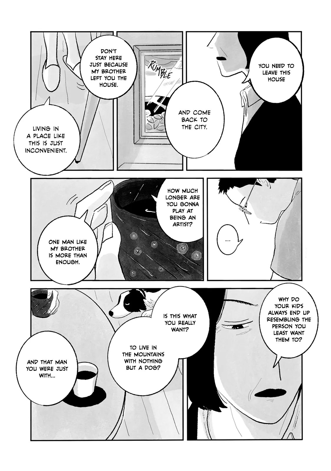 Rain and Clay - Prologue manhwa