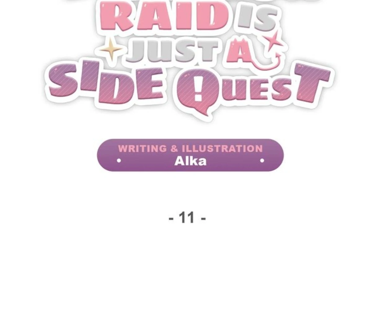 The Dungeon Raid is Just a Side Quest - Chapter 11 manhwa